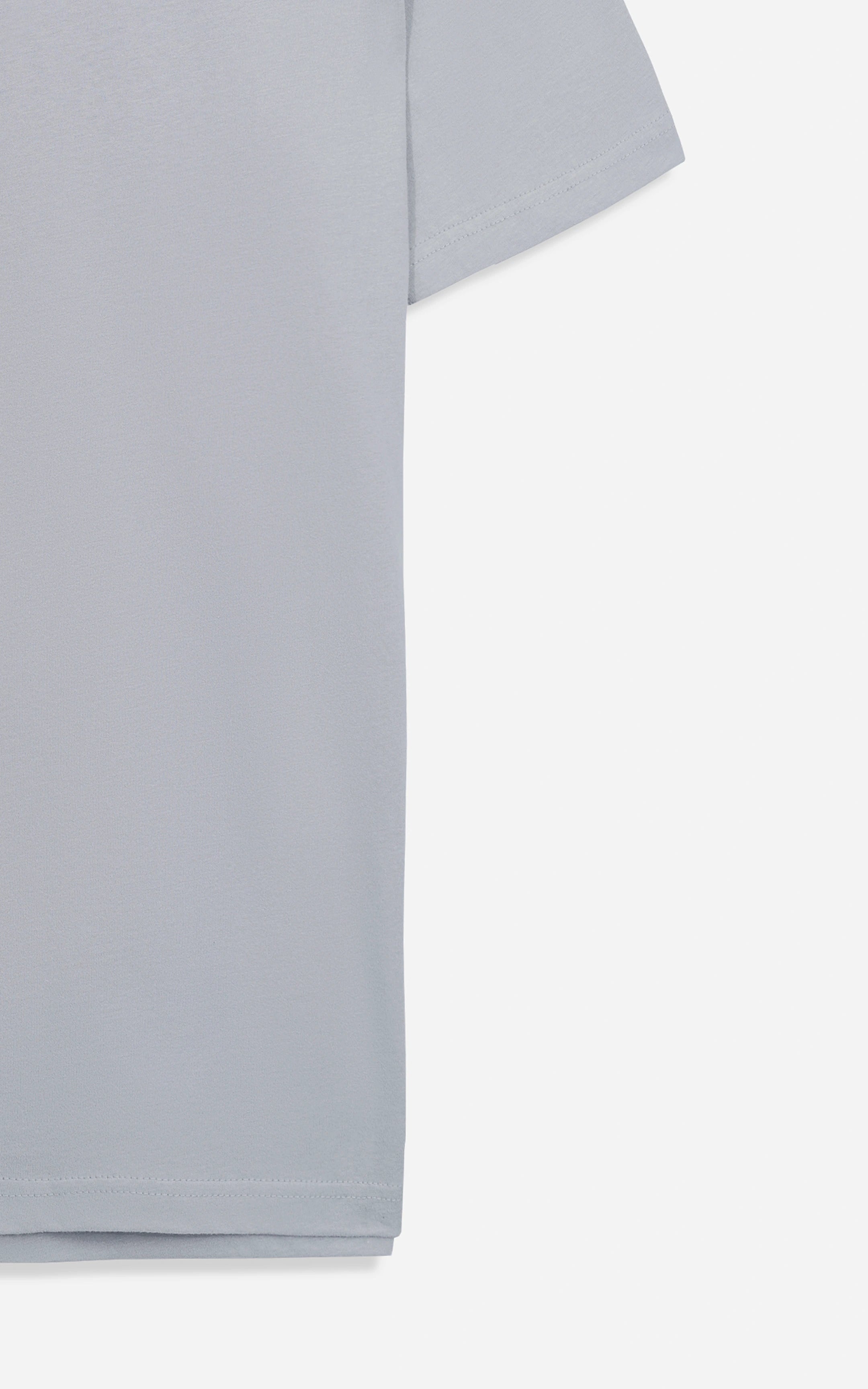 HALF SLEEVES SLEEPWEAR CREW NECK T SHIRT GREY
