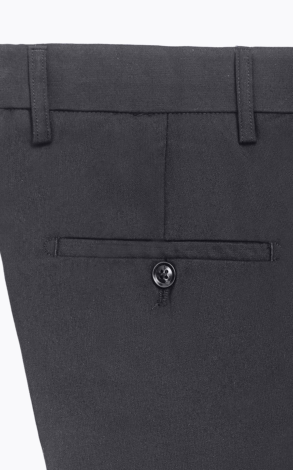 DRESS PANT SLIM FIT BLACK SELF