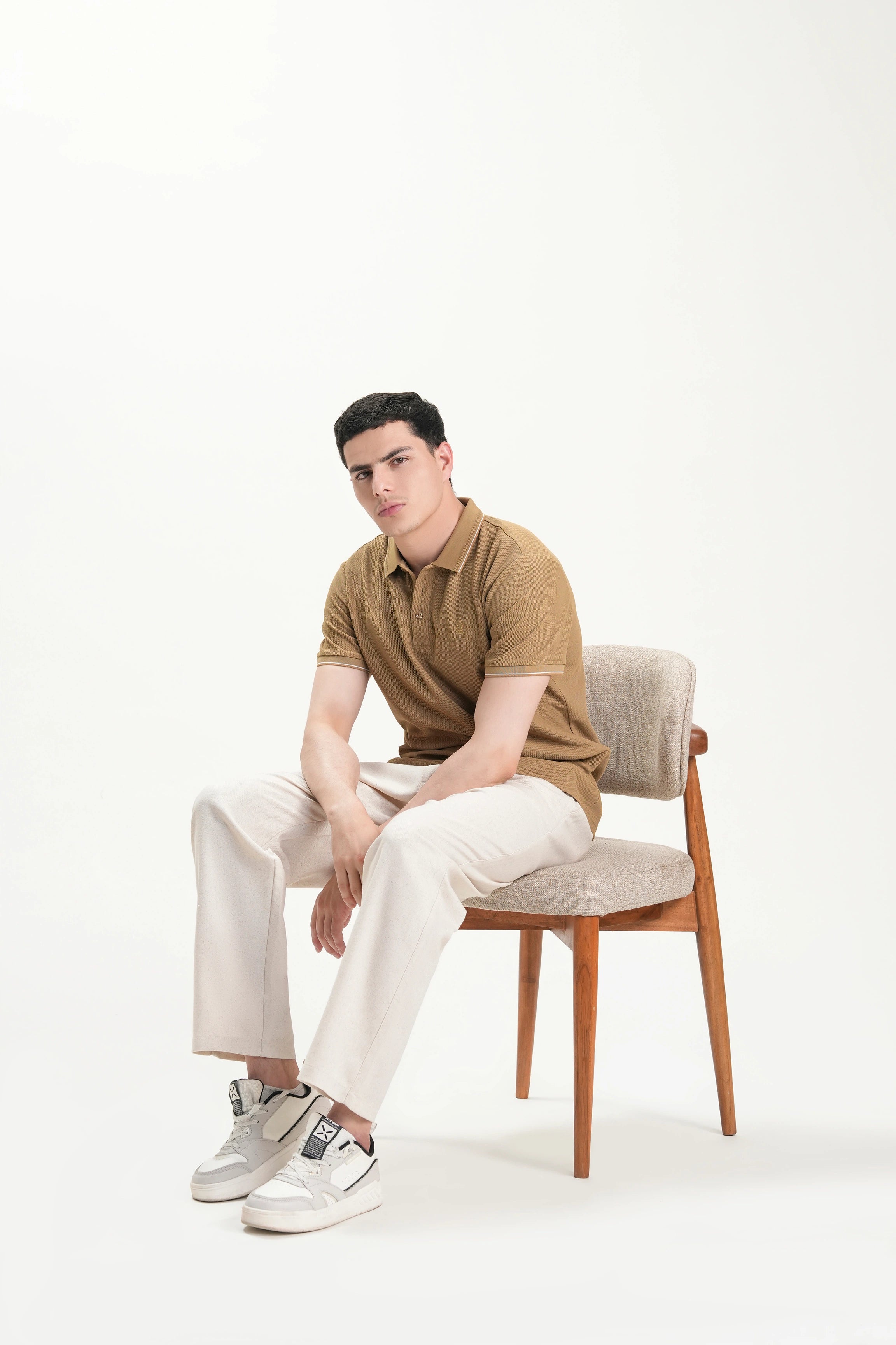 CASUAL TROUSER CROSS POCKET OATMEAL