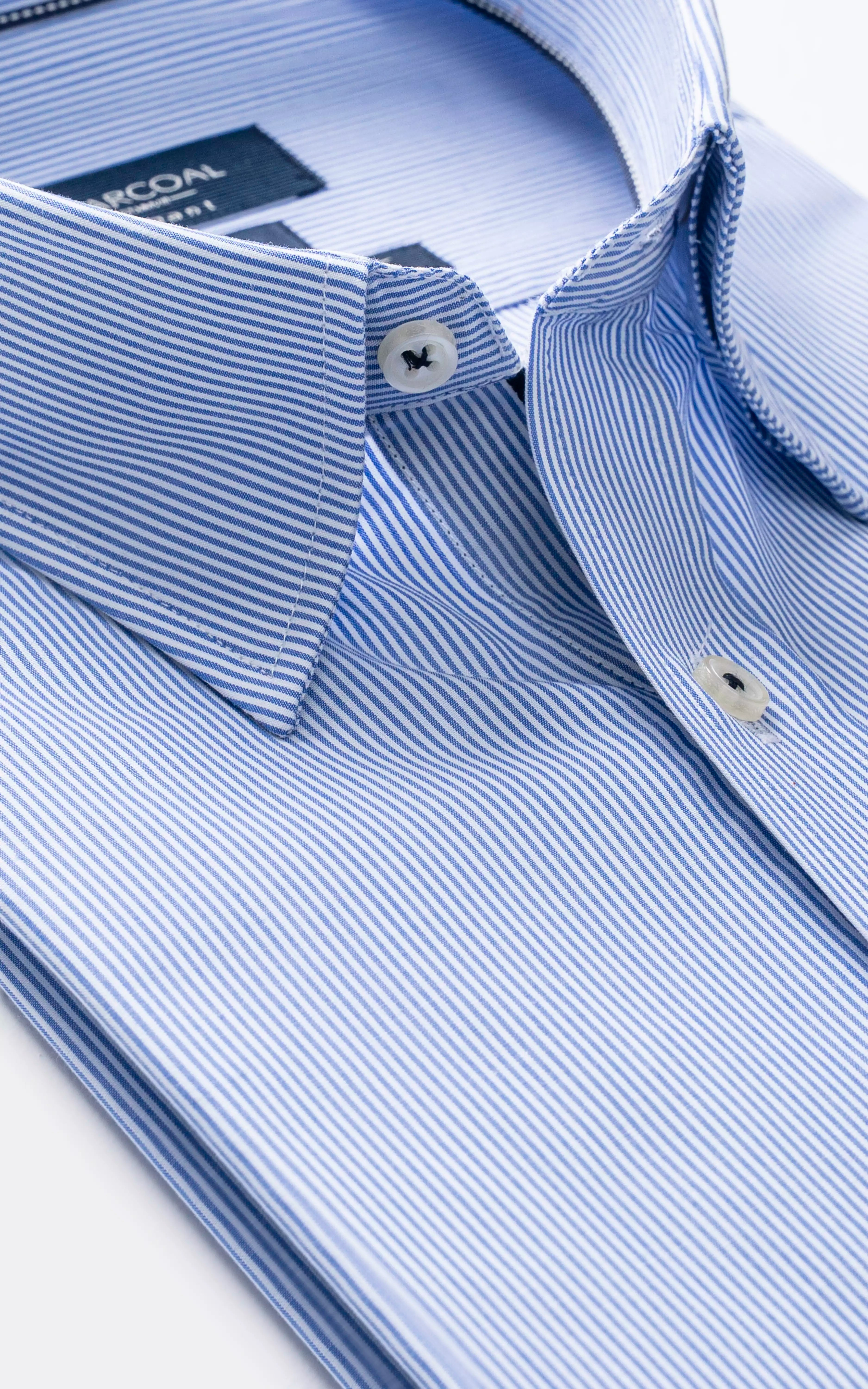 SMART FIT STRIPED SHIRT BLUE STRIPED