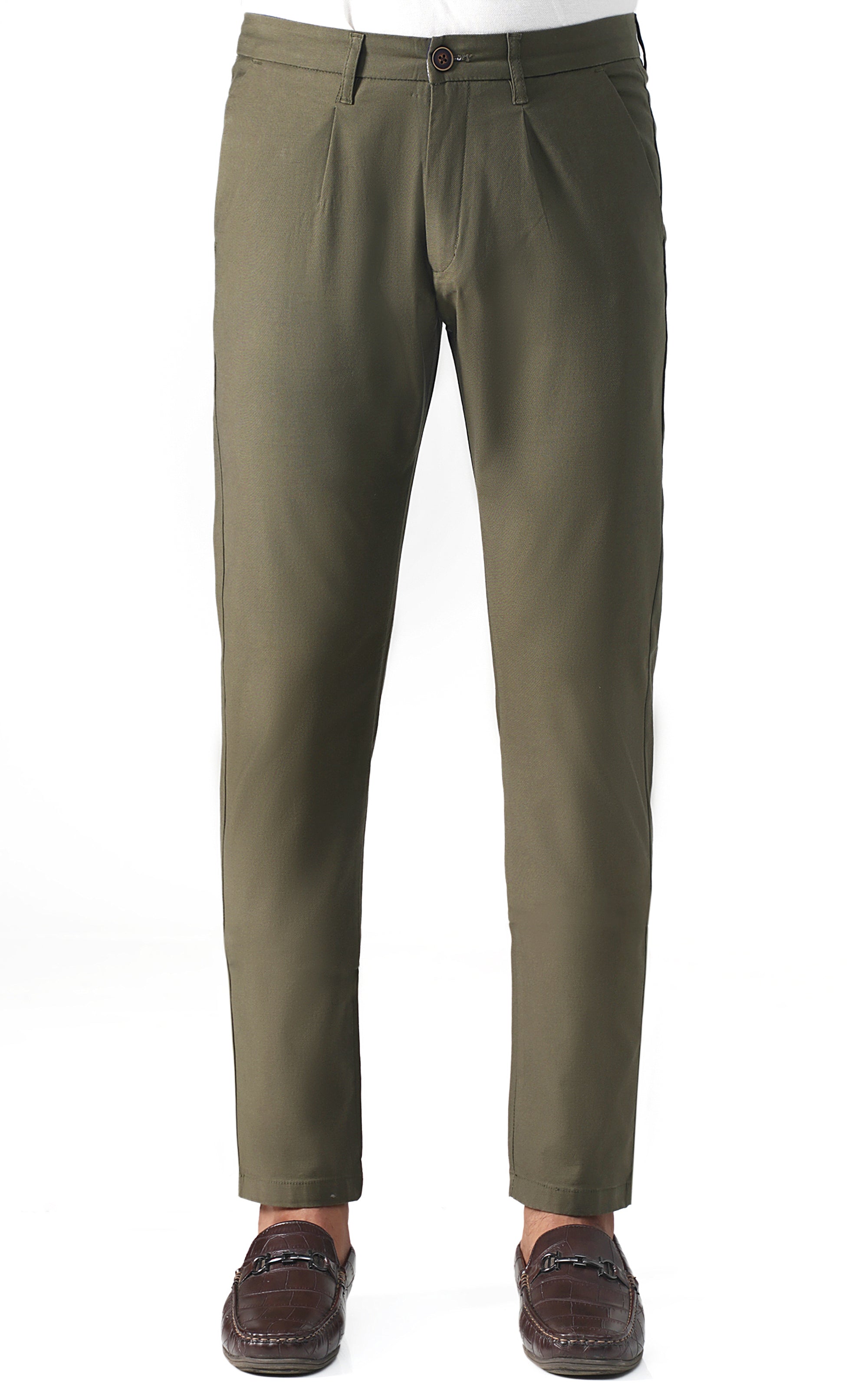 CASUAL PANT CROSS PACKET OLIVE