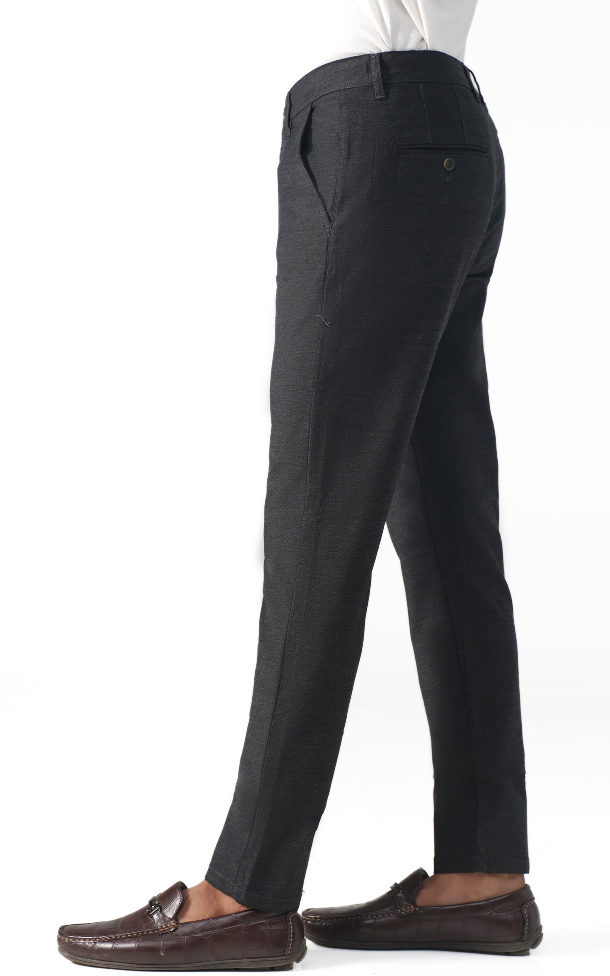 CASUAL PANT CROSS PACKET CHARCOAL