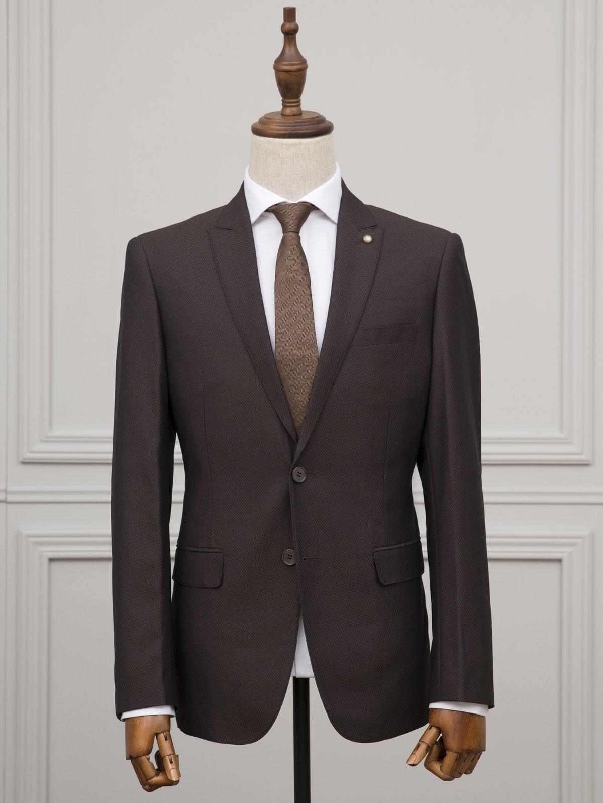2 PIECE SUIT BROWN at Charcoal Clothing