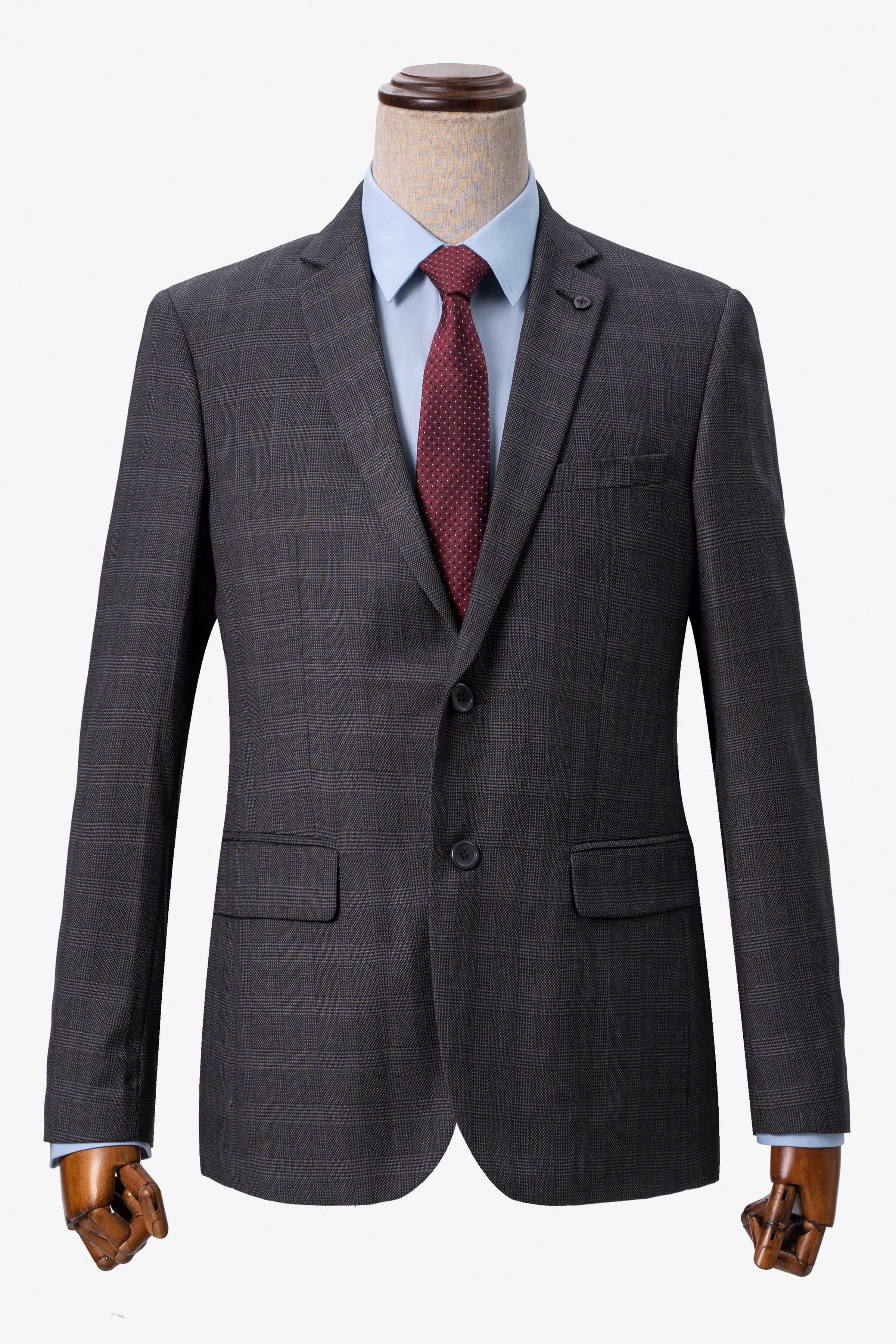 2 PIECE SUIT DARK GREY at Charcoal Clothing