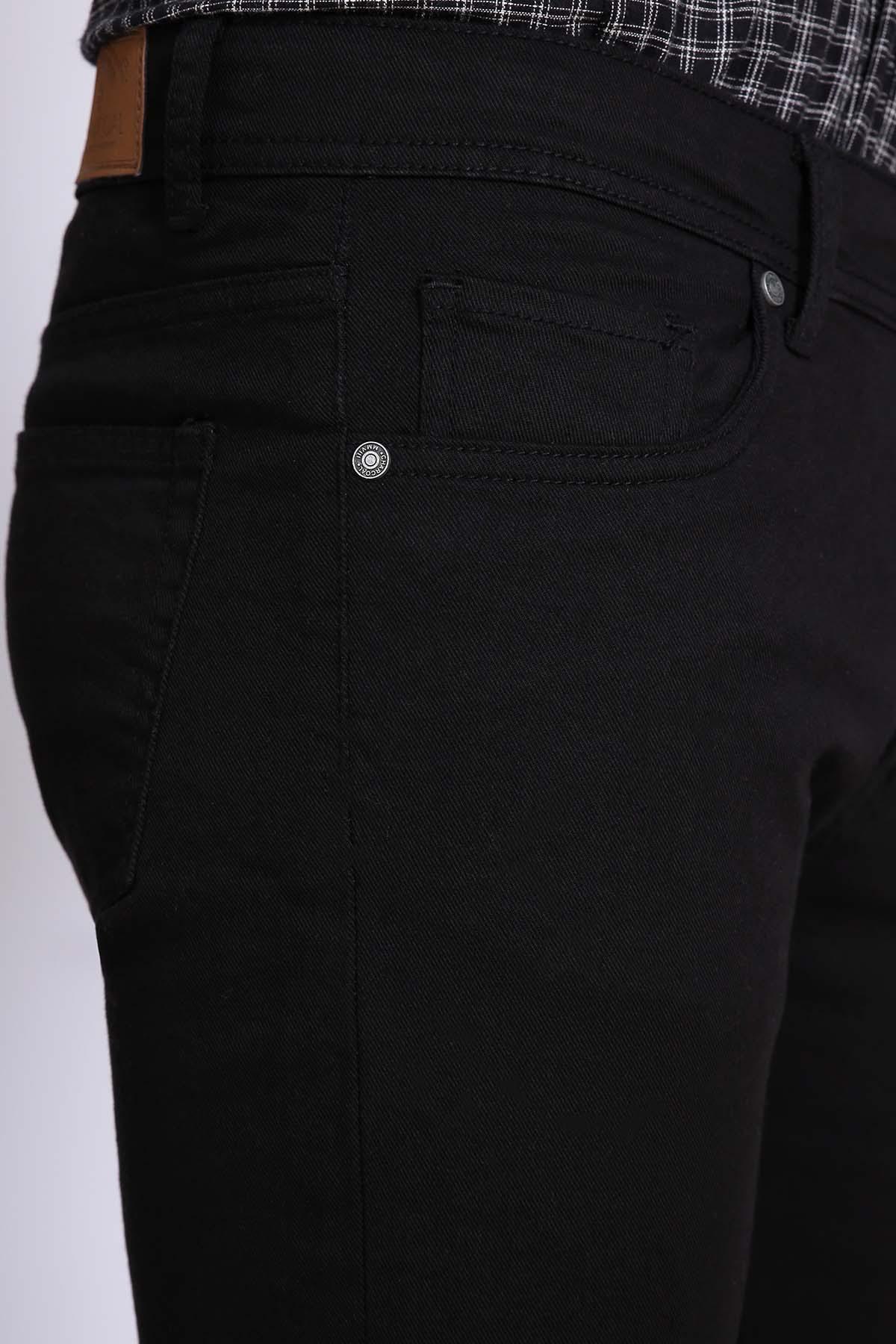 C PANT 5 POCKET SLIM FIT BLACK at Charcoal Clothing