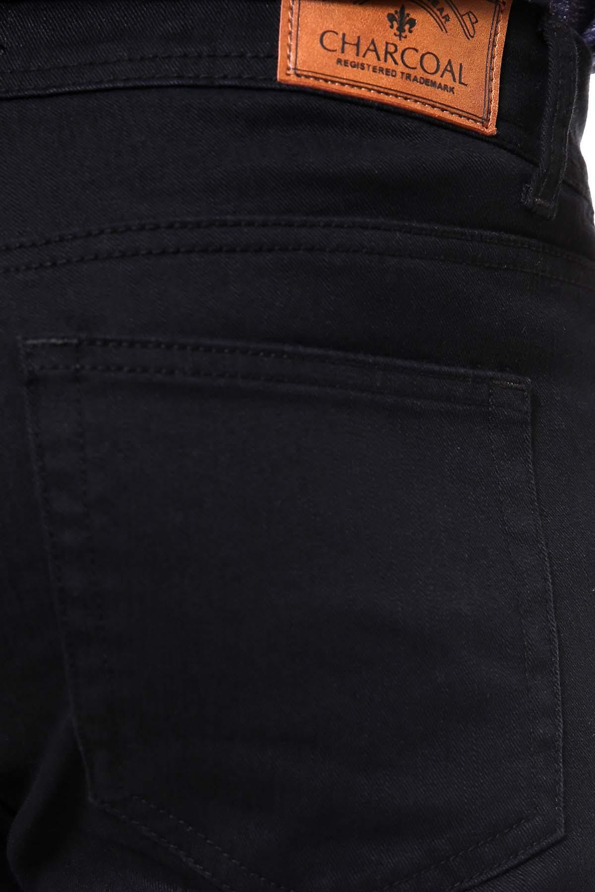 C PANT 5 POCKET SLIM FIT BLACK at Charcoal Clothing