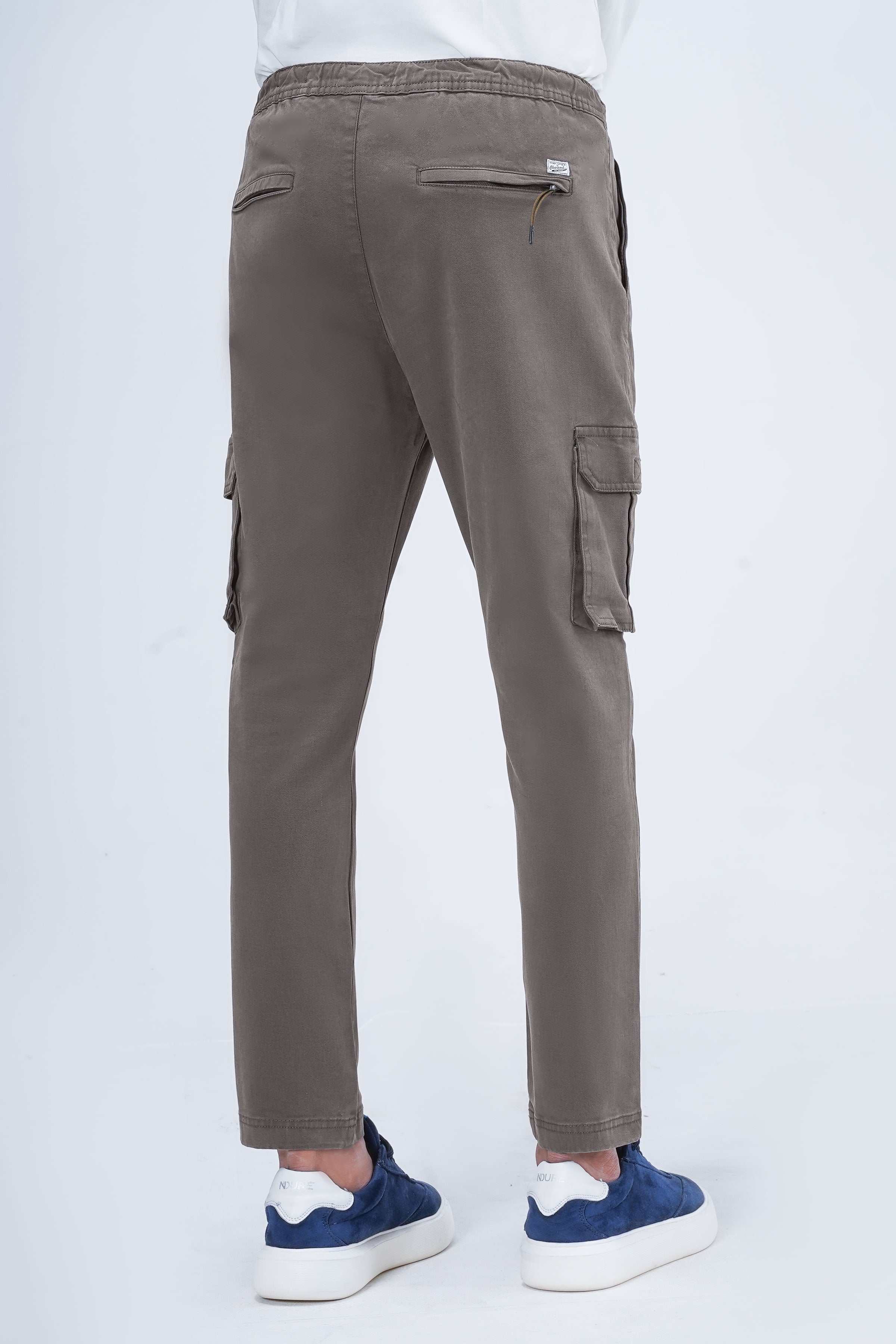 CARGO JOGGER TROUSER OLIVE at Charcoal Clothing