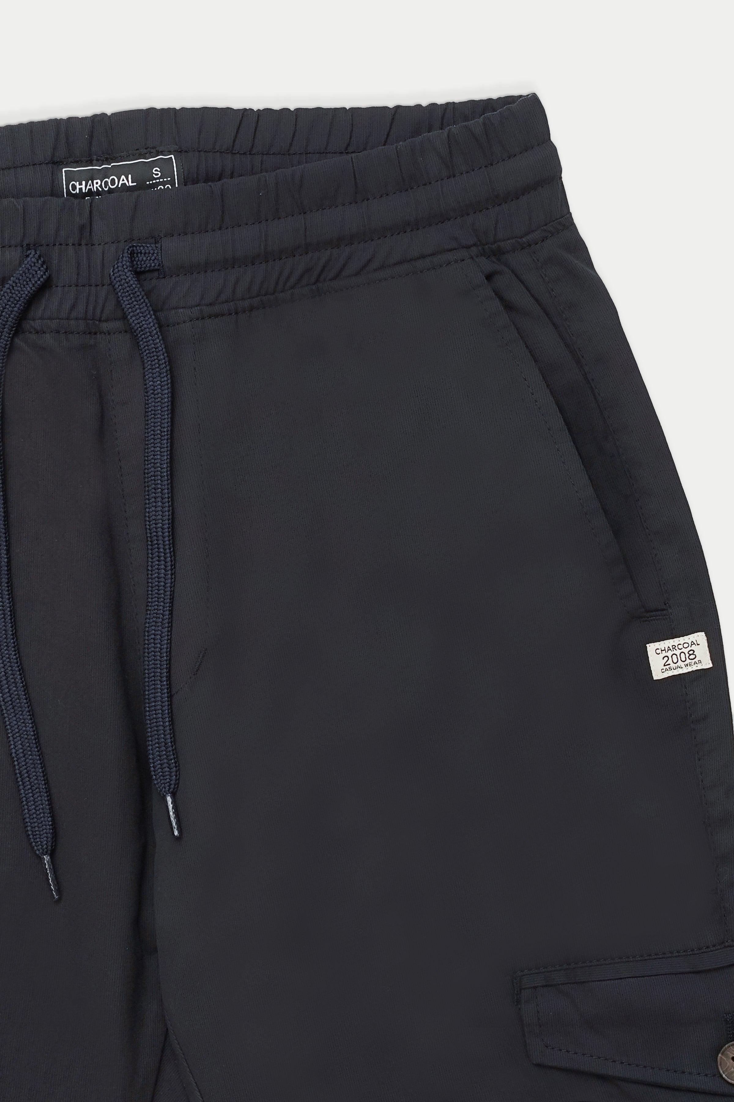 CARGO TROUSER NAVY at Charcoal Clothing