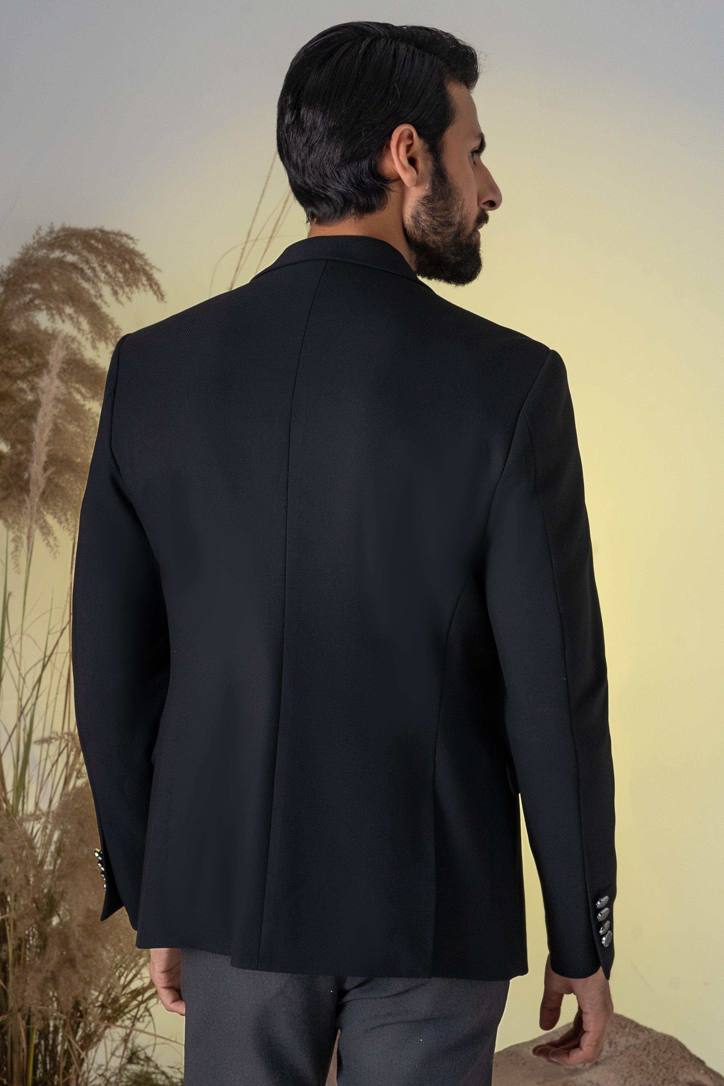 CASUAL COAT BLACK at Charcoal Clothing