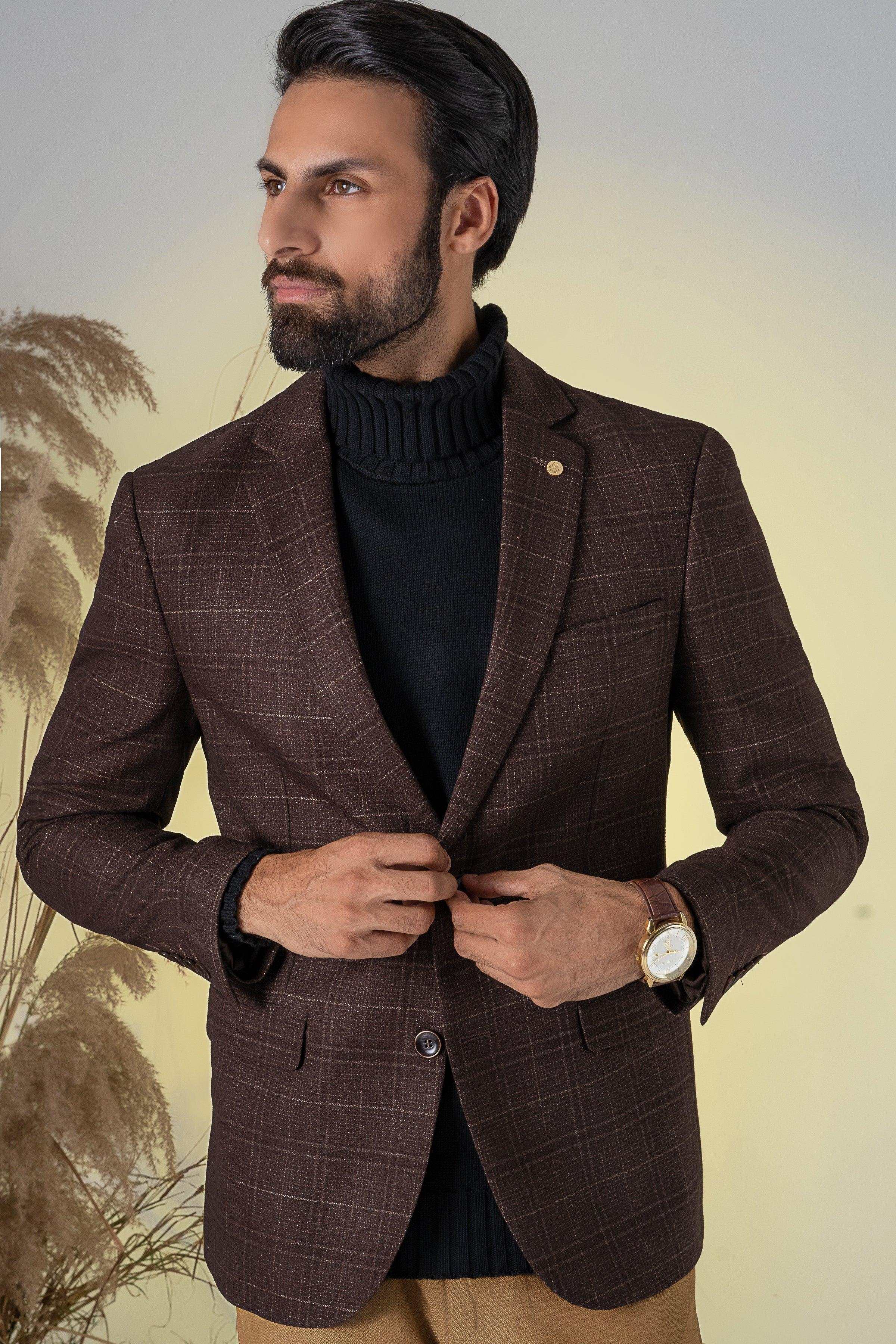 CASUAL COAT BROWN at Charcoal Clothing