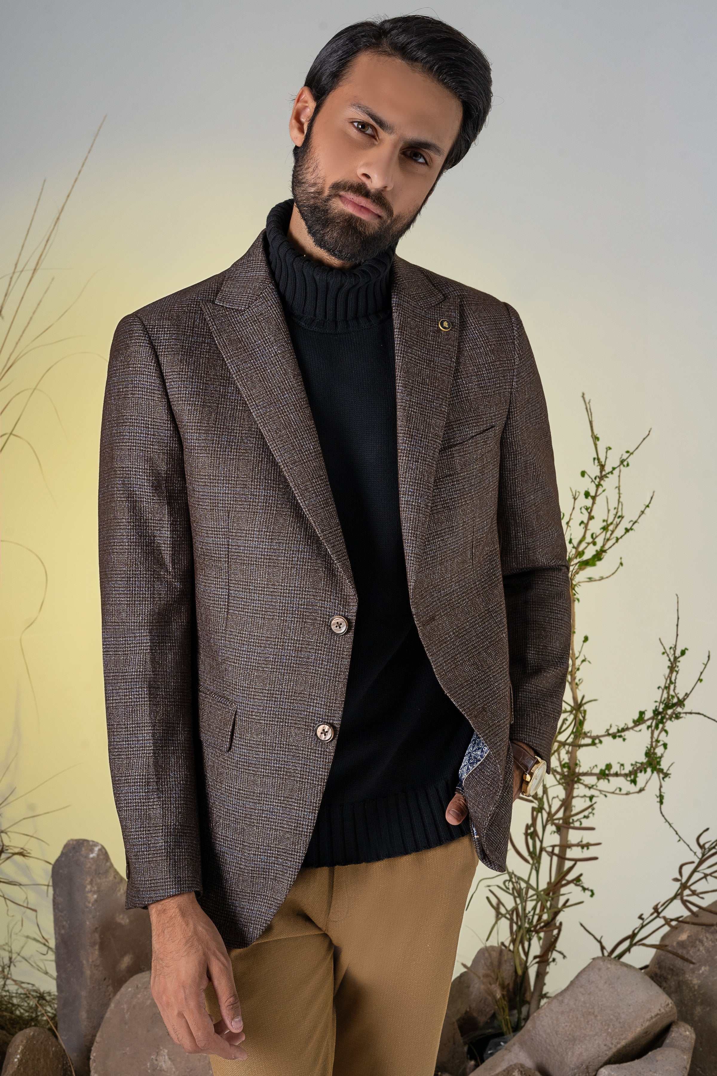 CASUAL COAT BROWN at Charcoal Clothing