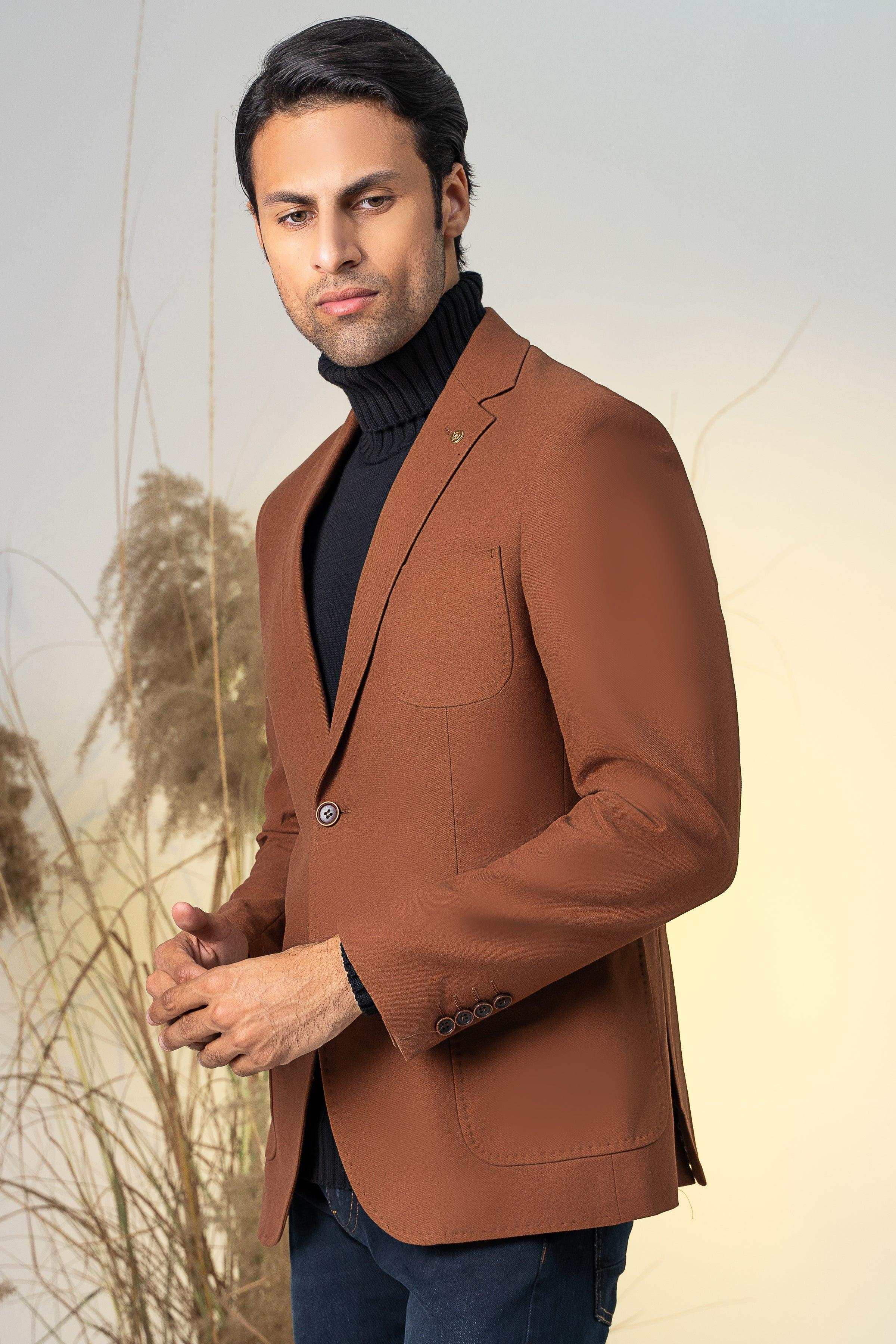 CASUAL COAT CAMEL at Charcoal Clothing