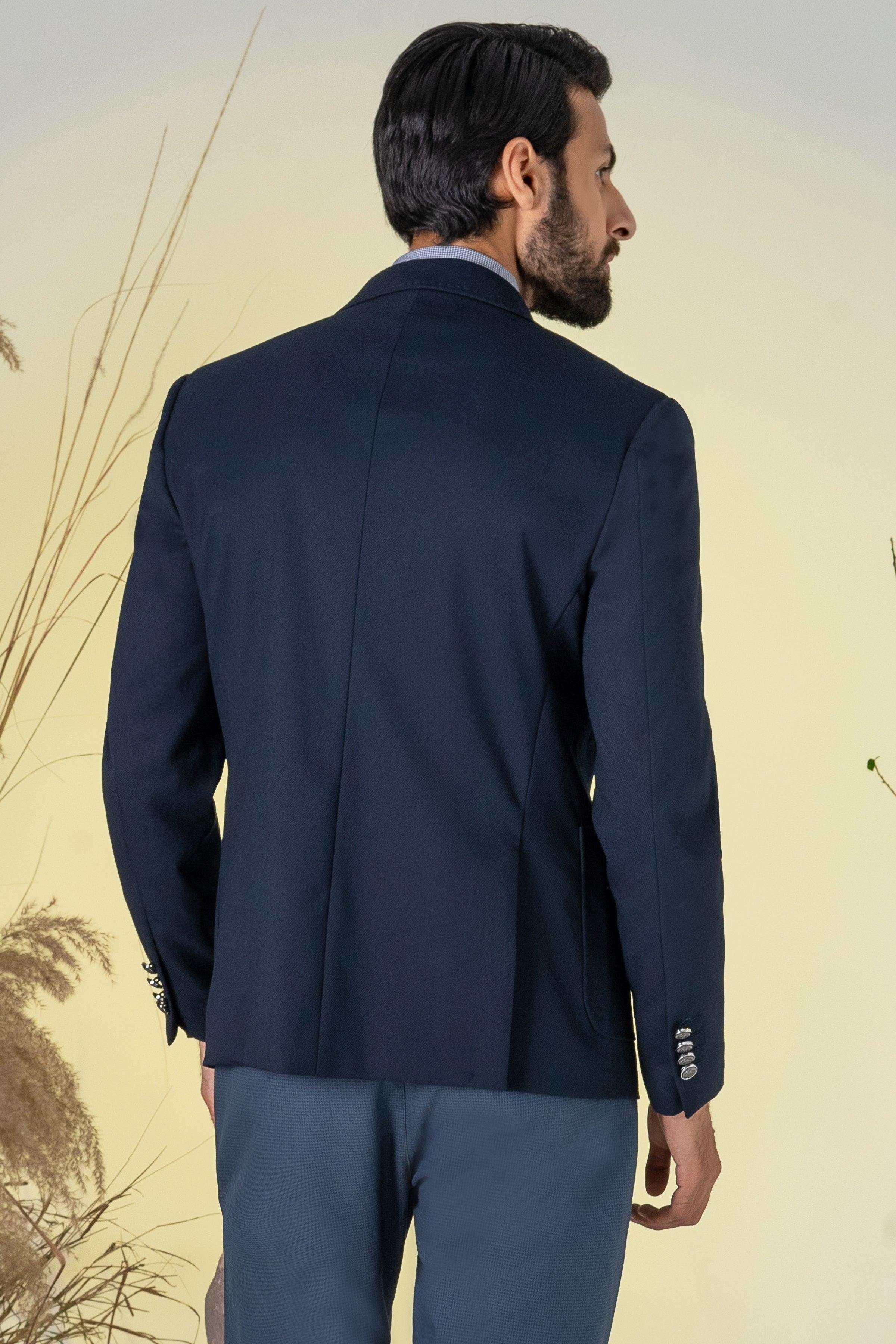 CASUAL COAT NAVY at Charcoal Clothing