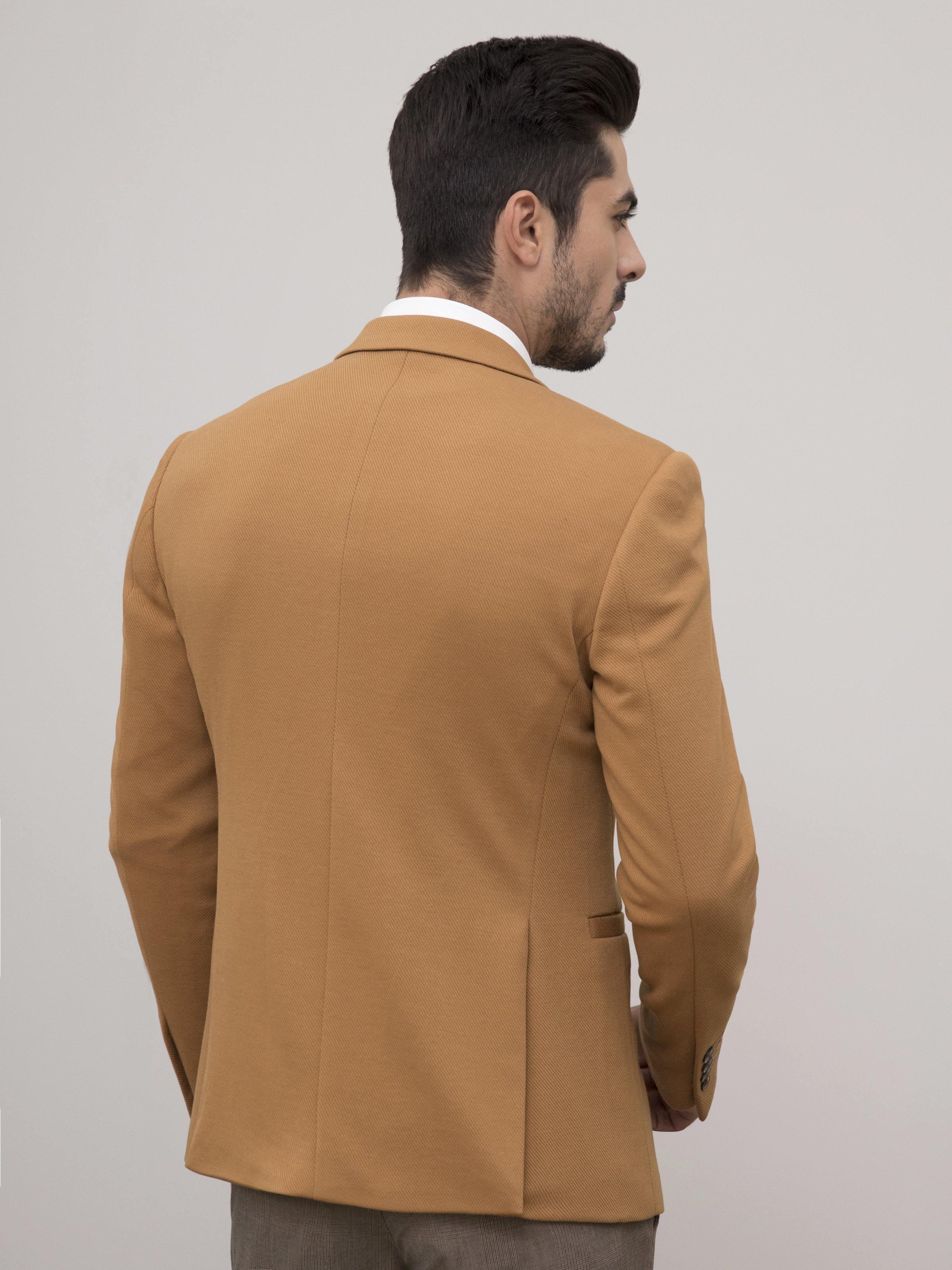 Shop CASUAL COAT SLIM FIT CAMEL For Men Online