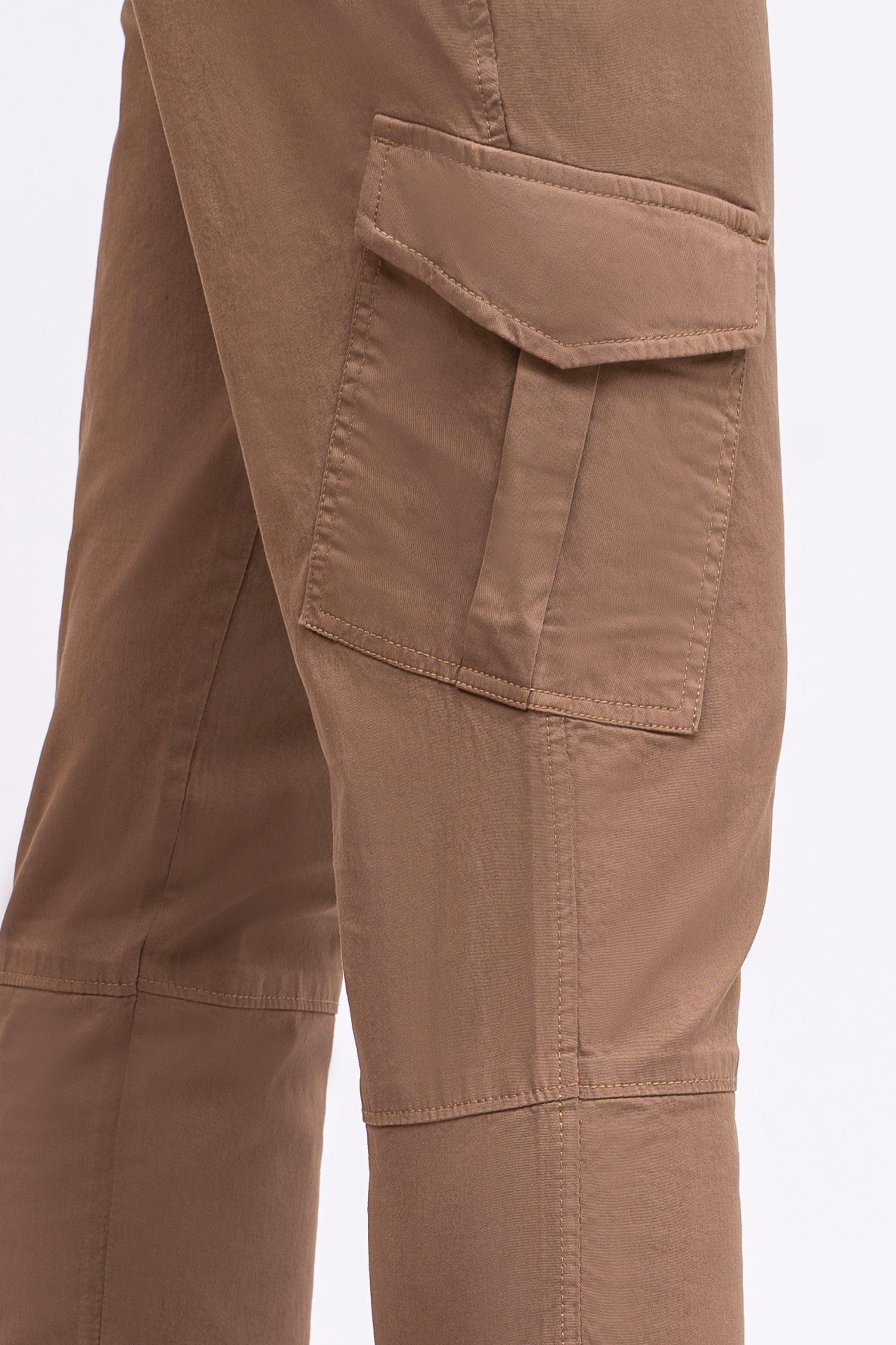 CASUAL JOGAR TROUSER DARK KHAKI at Charcoal Clothing