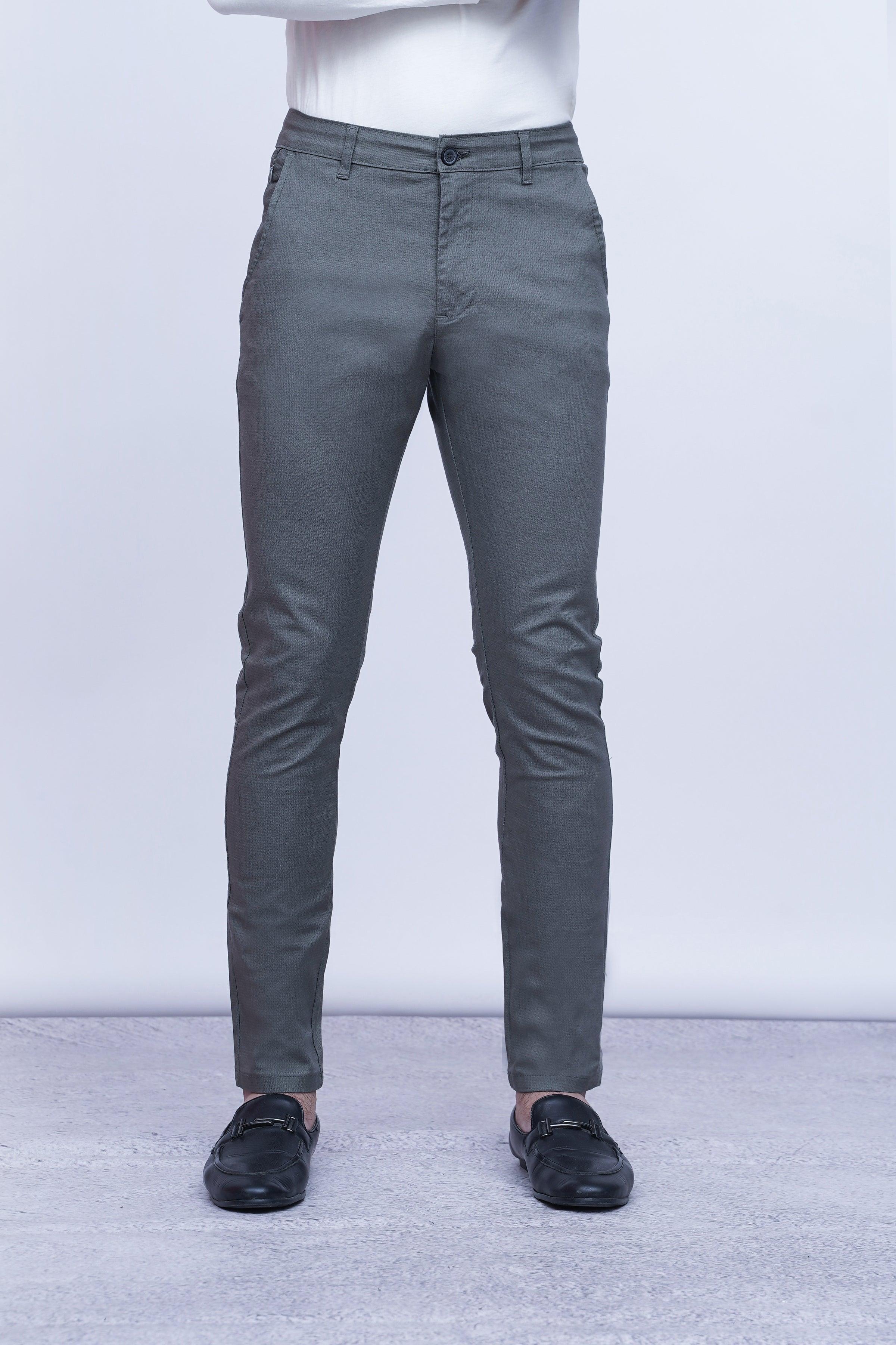 CASUAL PANT 5 POCKET LIGHT OLIVE at Charcoal Clothing