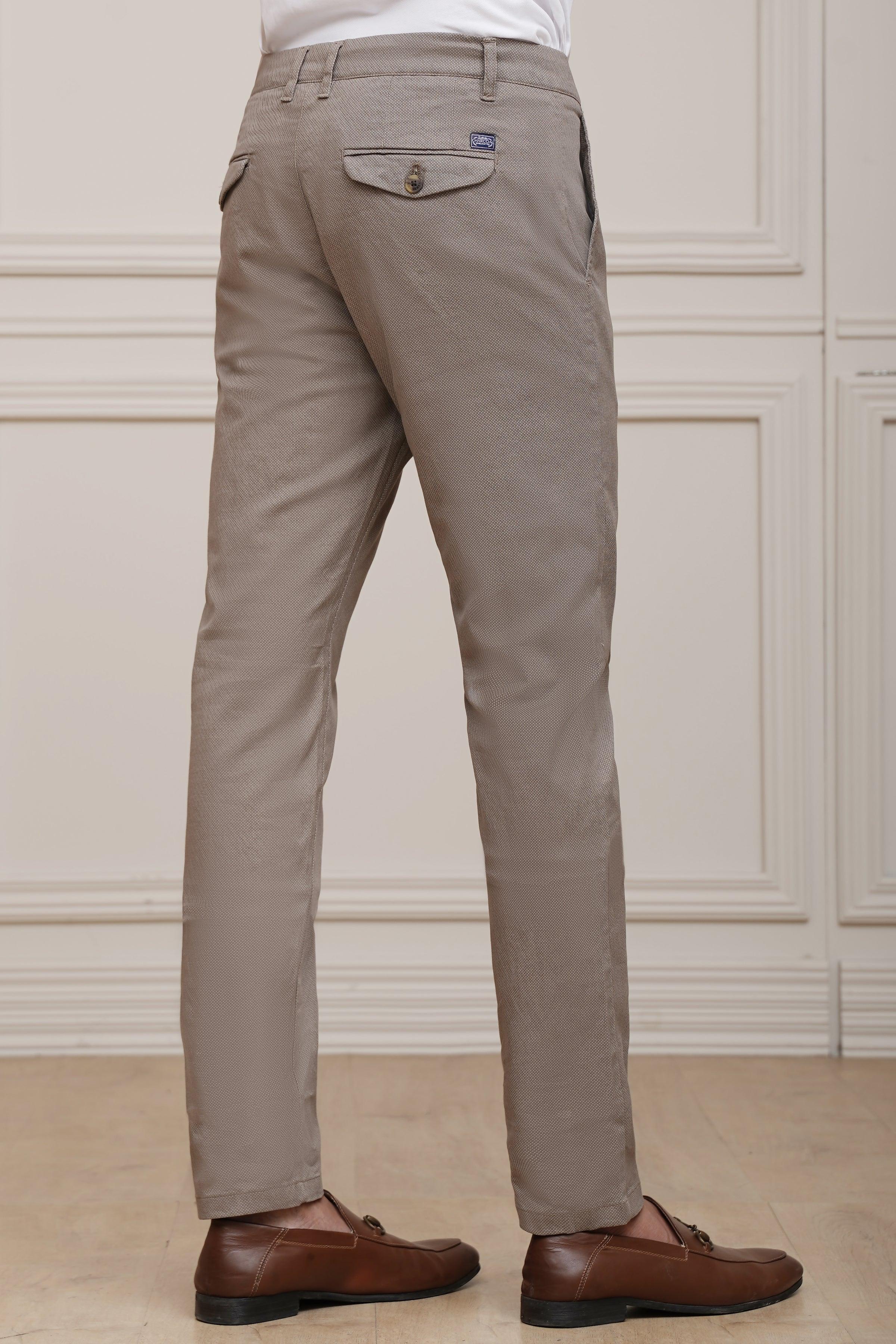 CASUAL PANT CROSS POCKET DARK KHAKI at Charcoal Clothing