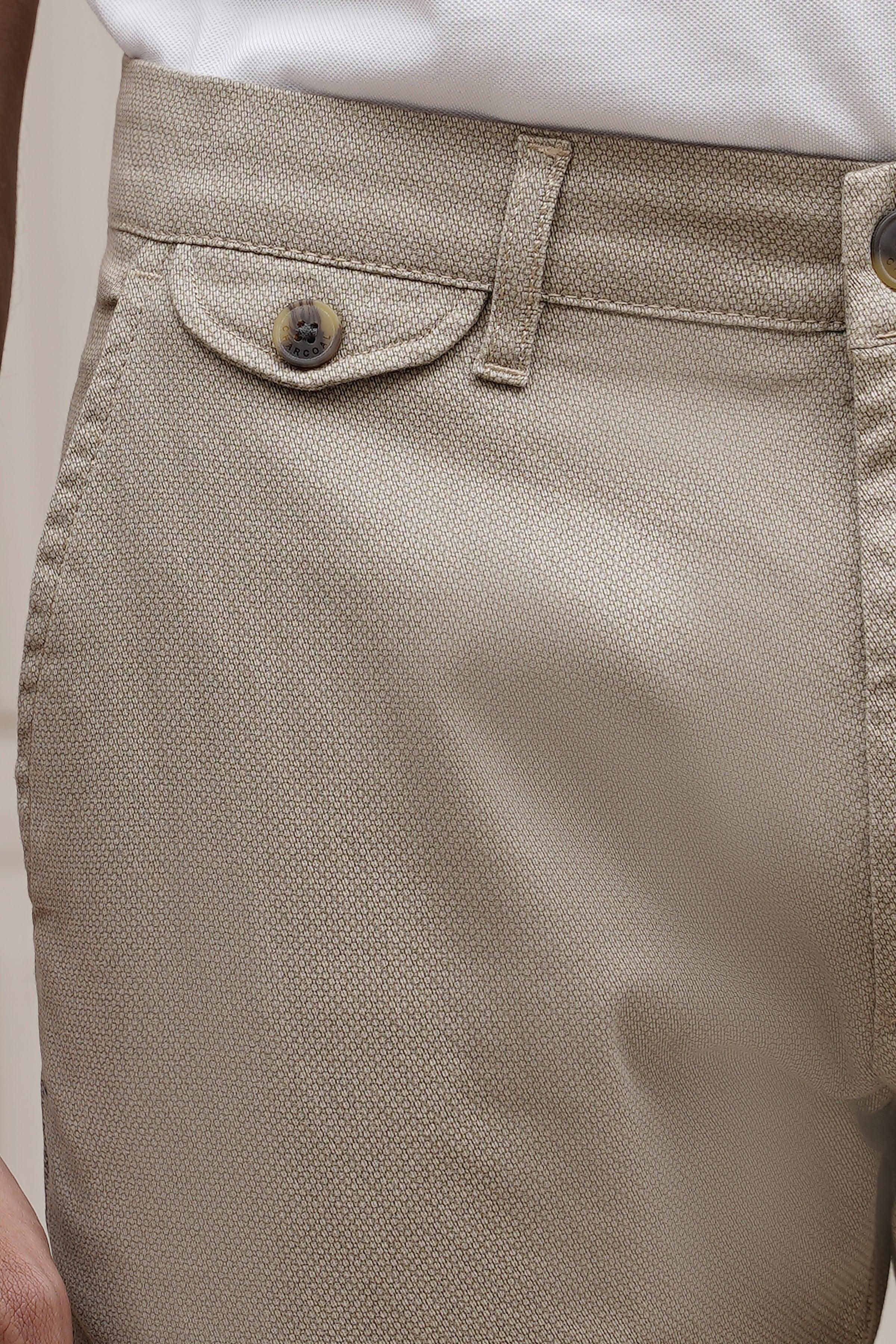 CASUAL PANT CROSS POCKET KHAKI at Charcoal Clothing