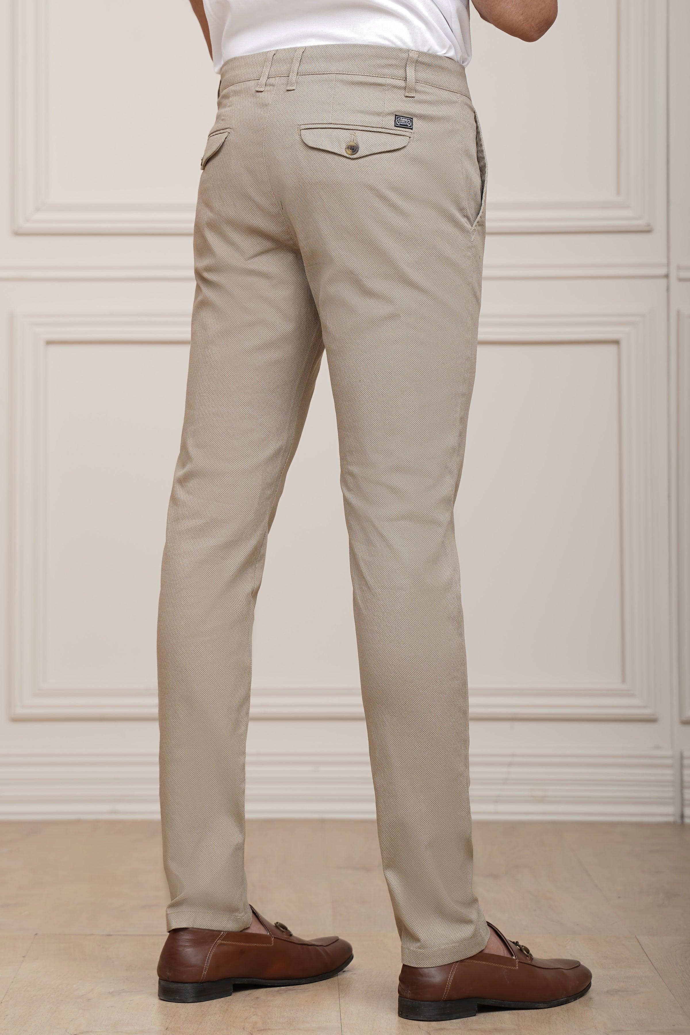 CASUAL PANT CROSS POCKET KHAKI at Charcoal Clothing