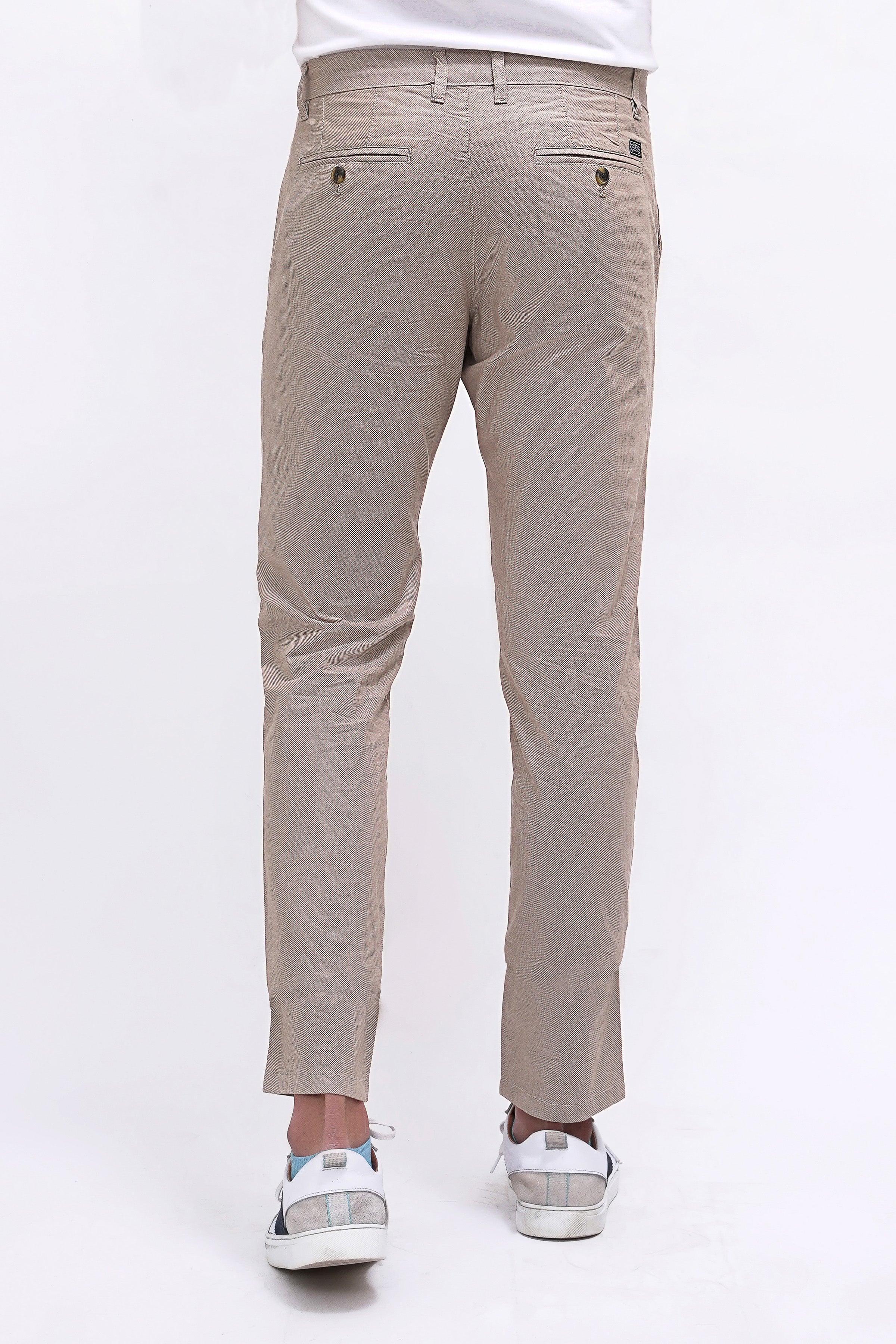 CASUAL PANT CROSS POCKET LIGHT KHAKI at Charcoal Clothing