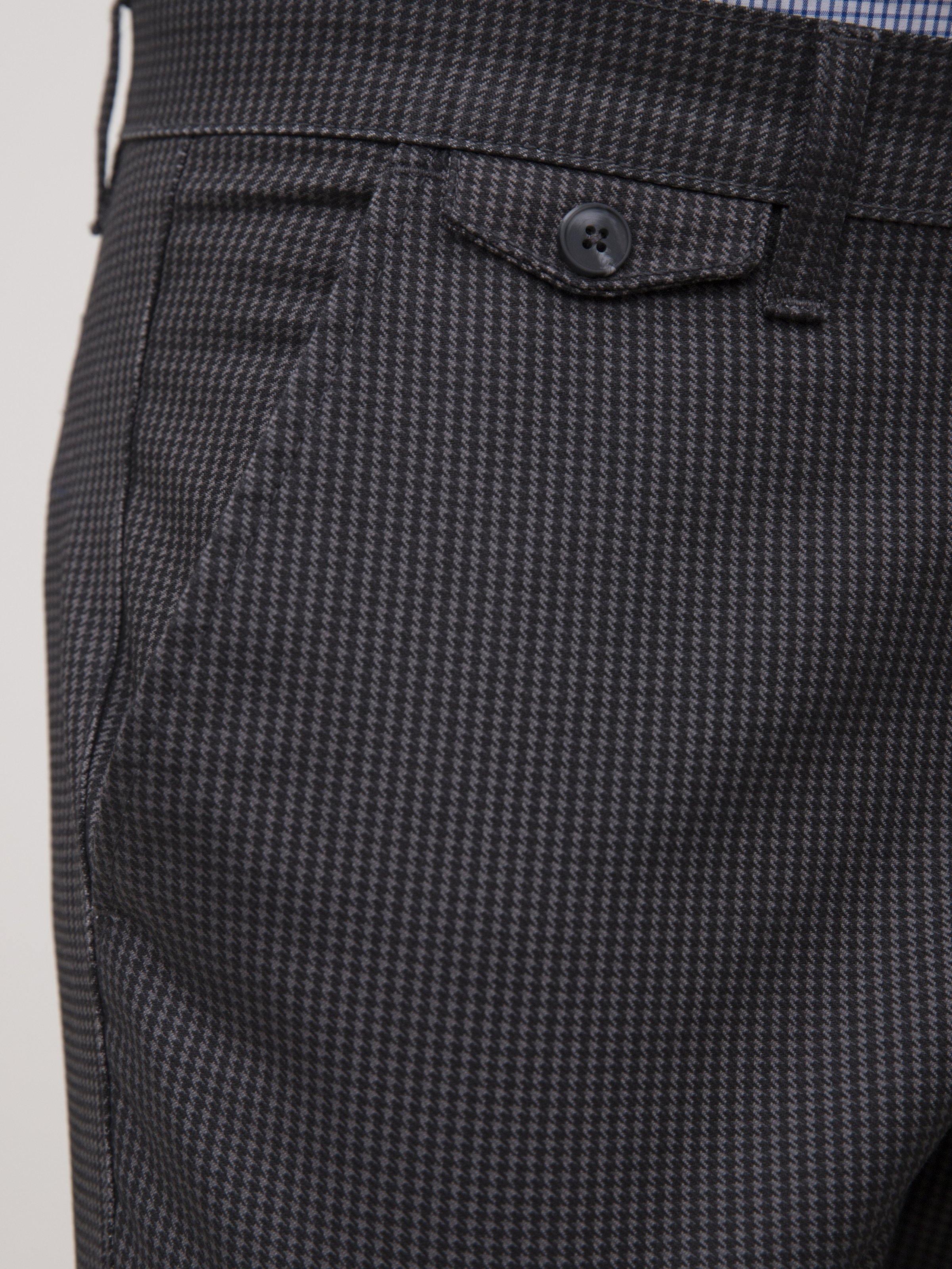 CASUAL PANT CROSS POCKET SLIM FIT BLACK GREY at Charcoal Clothing