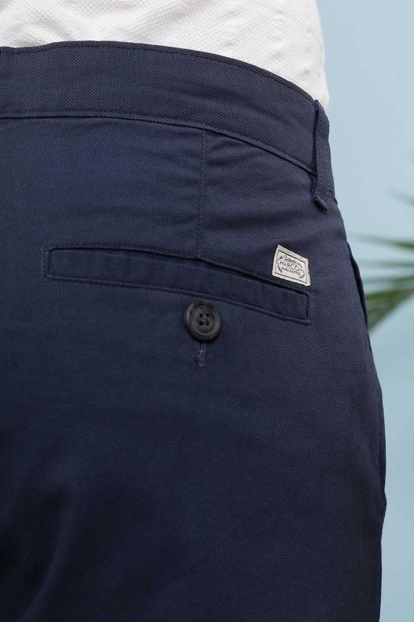 CASUAL PANT CROSS POCKET SLIM FIT NAVY at Charcoal Clothing