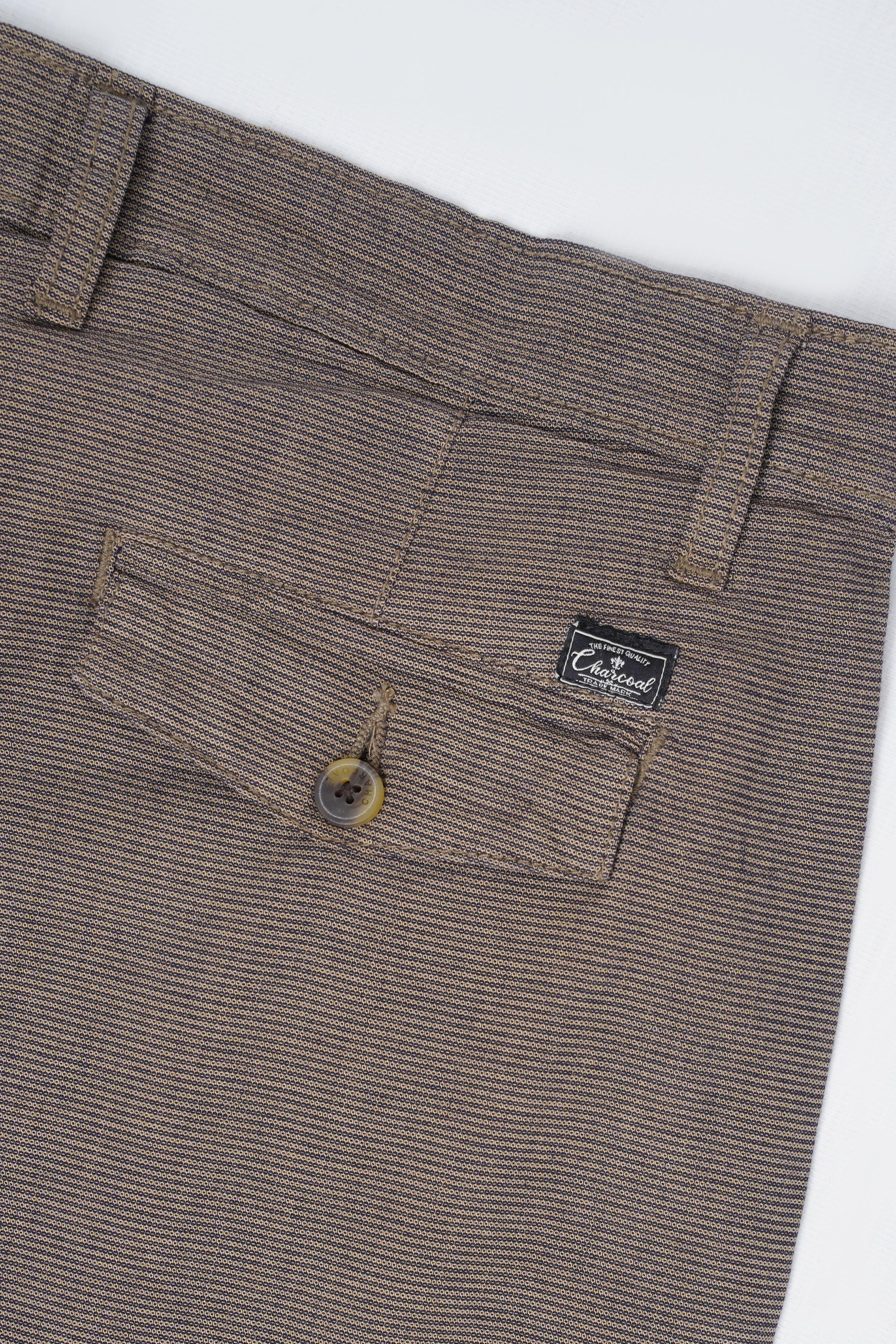 CASUAL PANT KHAKI at Charcoal Clothing