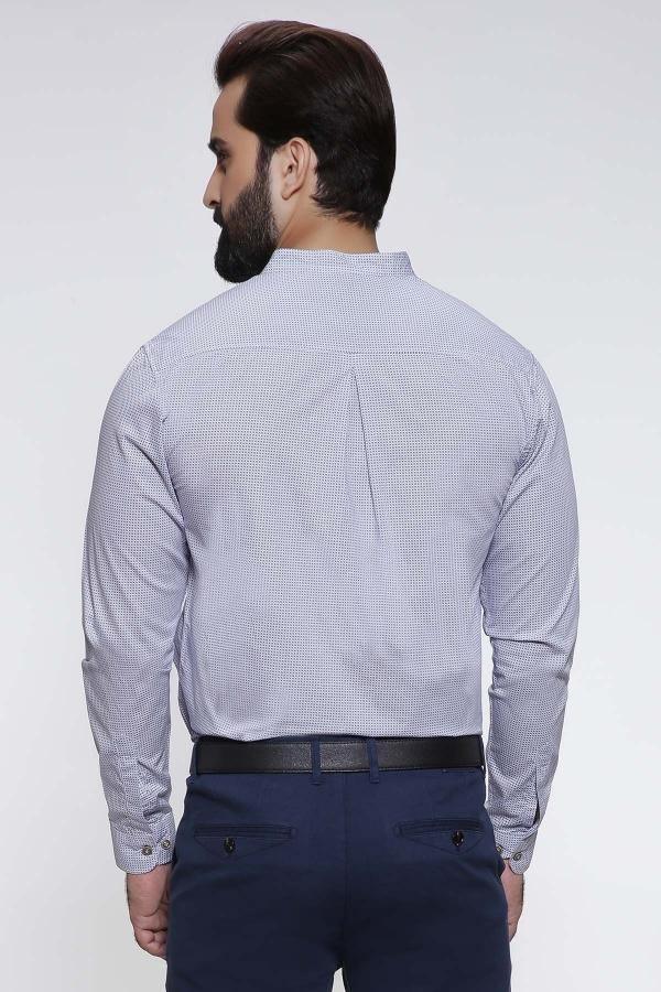 CASUAL SHIRT FULL SLEEVE SKY BLUE SLIM FIT PRE FALL at Charcoal Clothing
