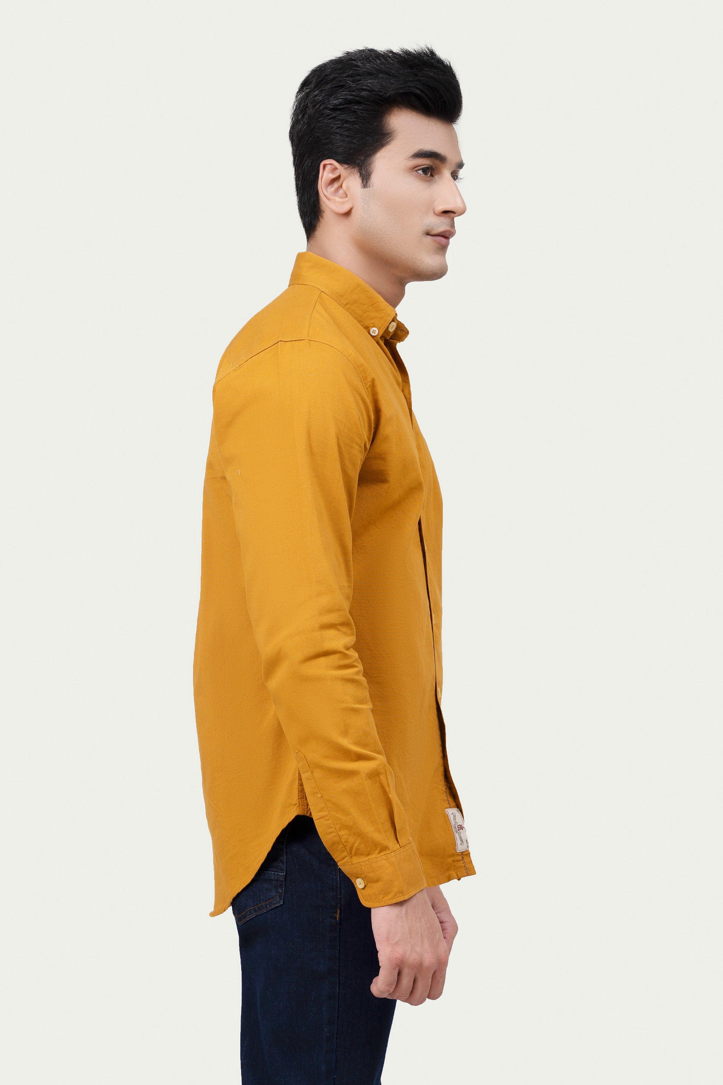 Casual Shirt Yellow Shirt And Blue Jeans PEPE JEANS Men Checked