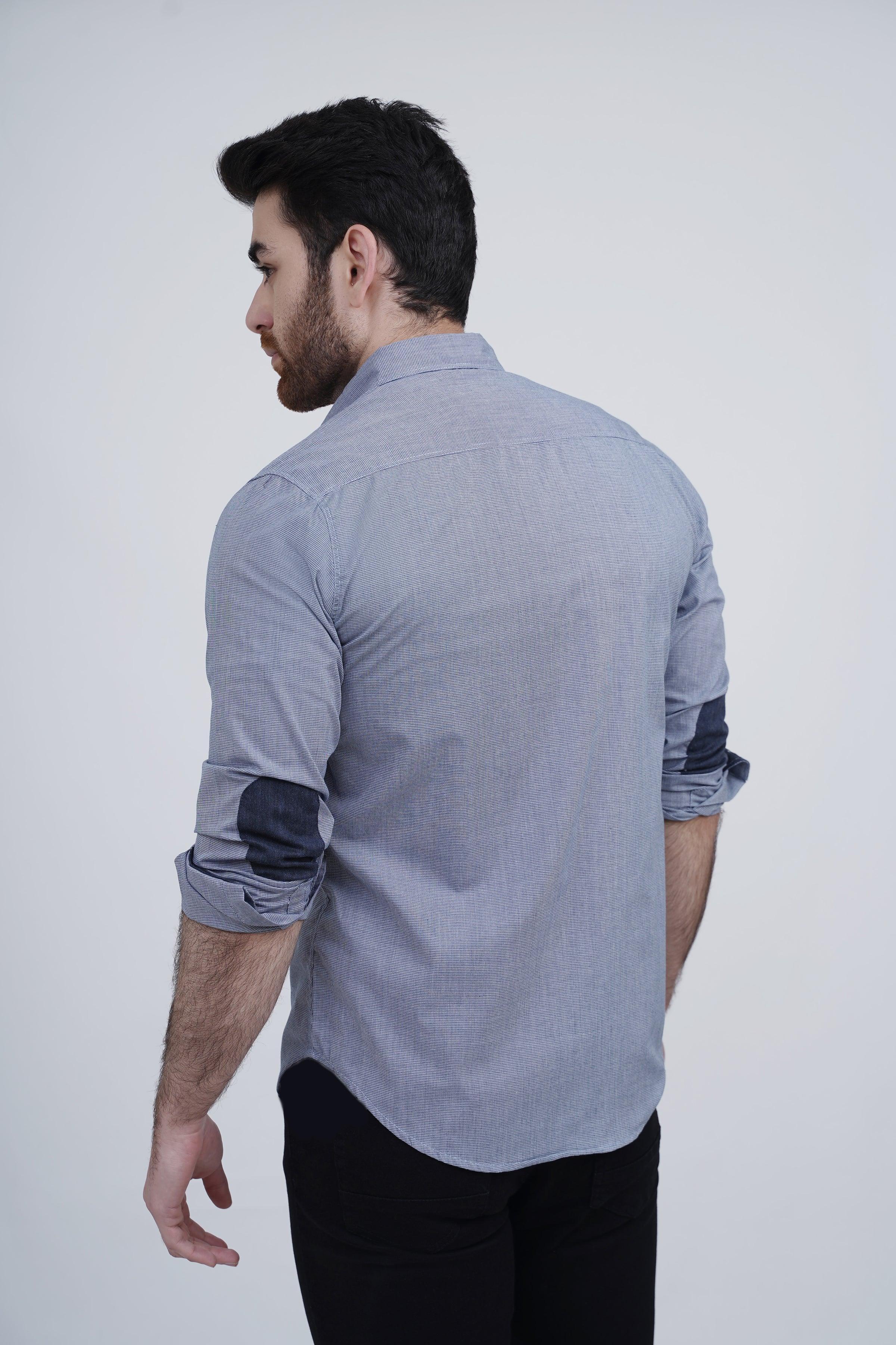 CASUAL SHIRT SKY BLUE at Charcoal Clothing
