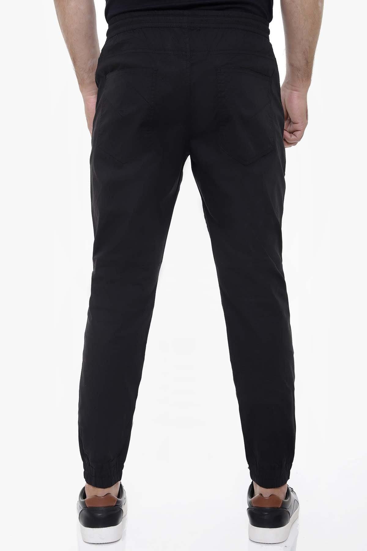 CASUAL TROUSER BLACK at Charcoal Clothing