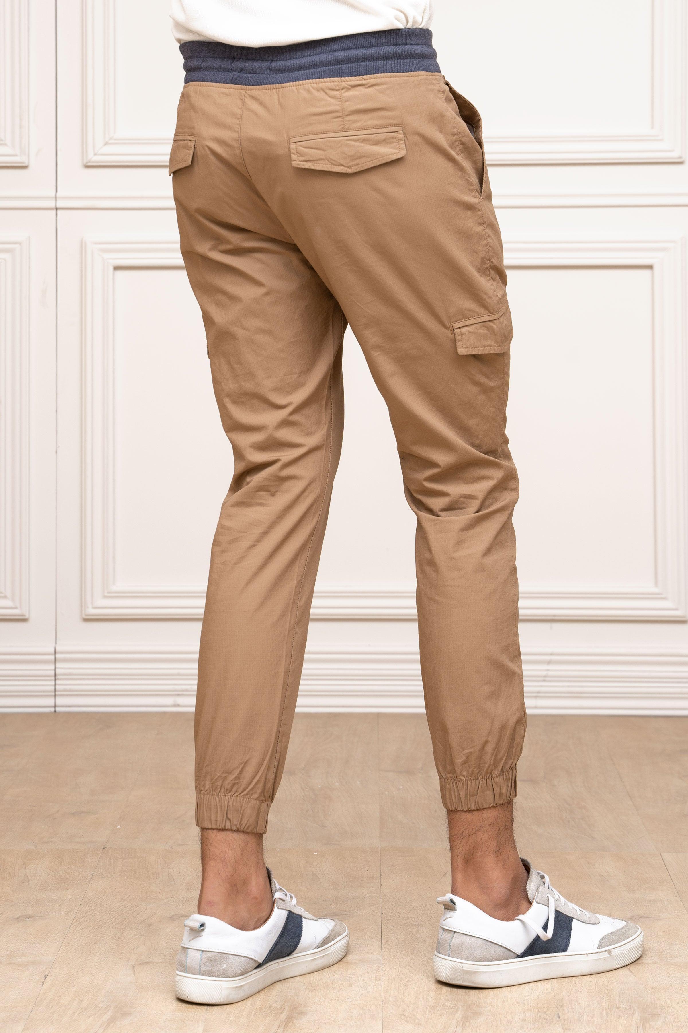 CASUAL TROUSER KHAKI at Charcoal Clothing