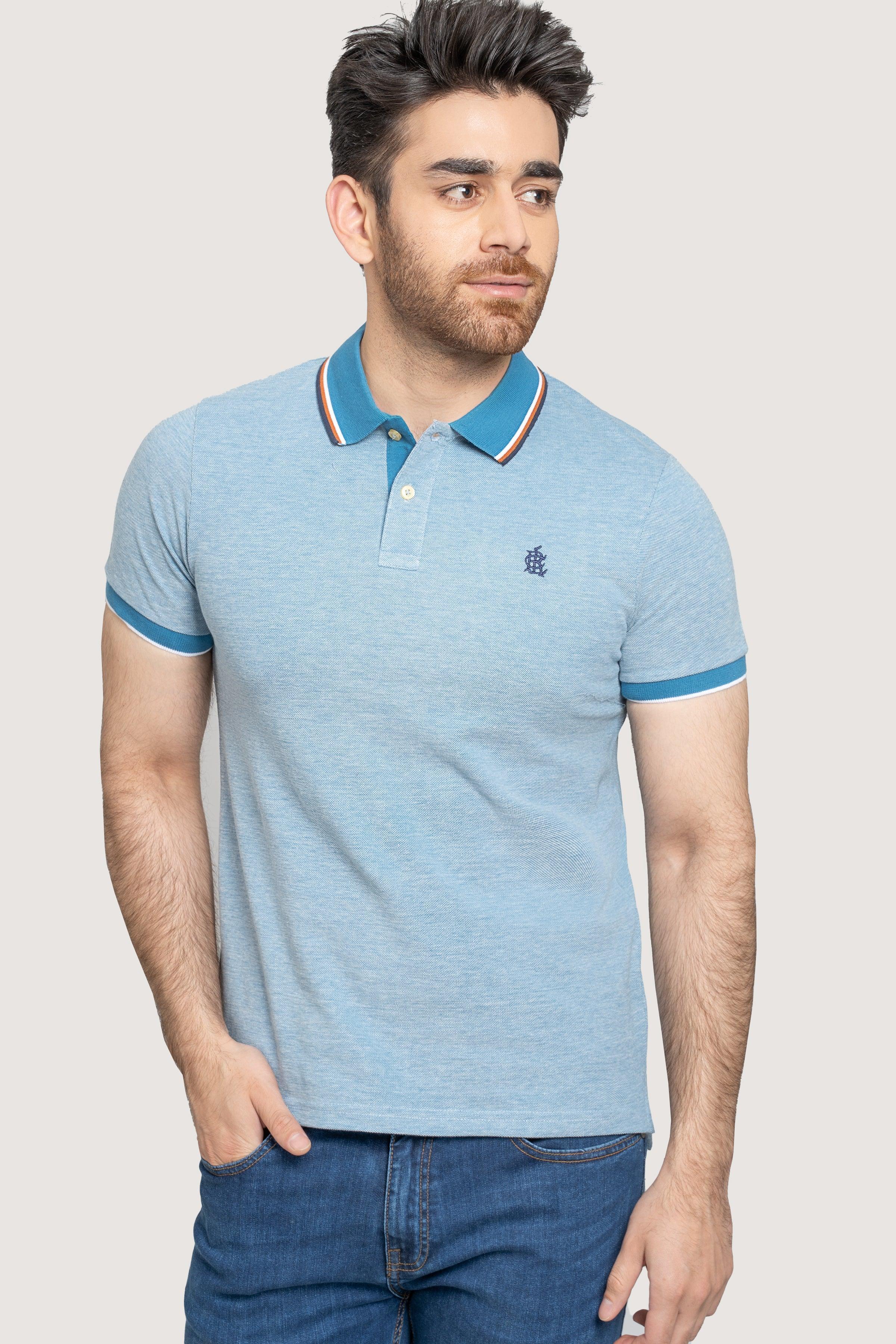 CLASSIC BLUE POLO BLUE at Charcoal Clothing