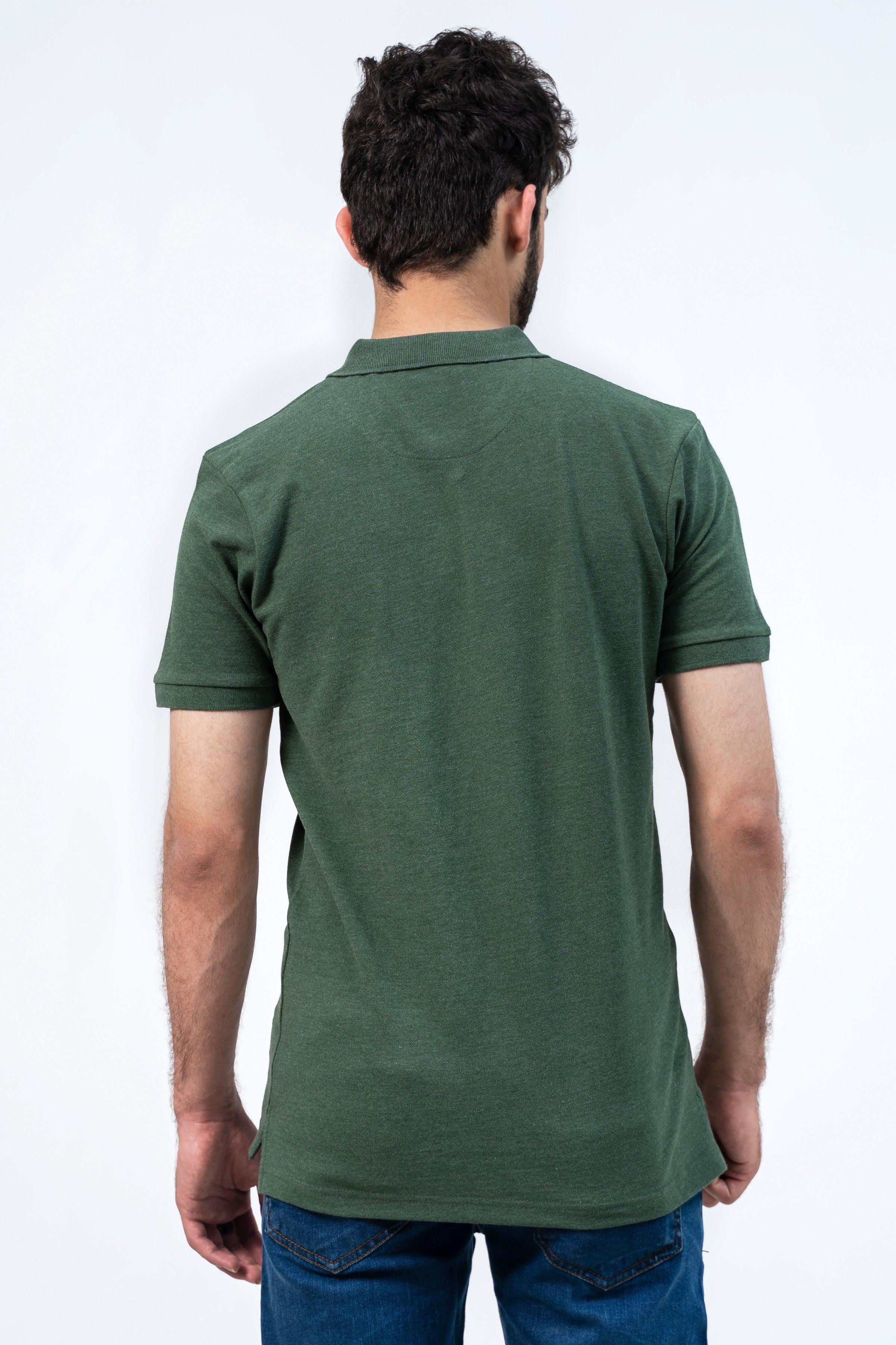 CLASSIC GREEN POLO at Charcoal Clothing