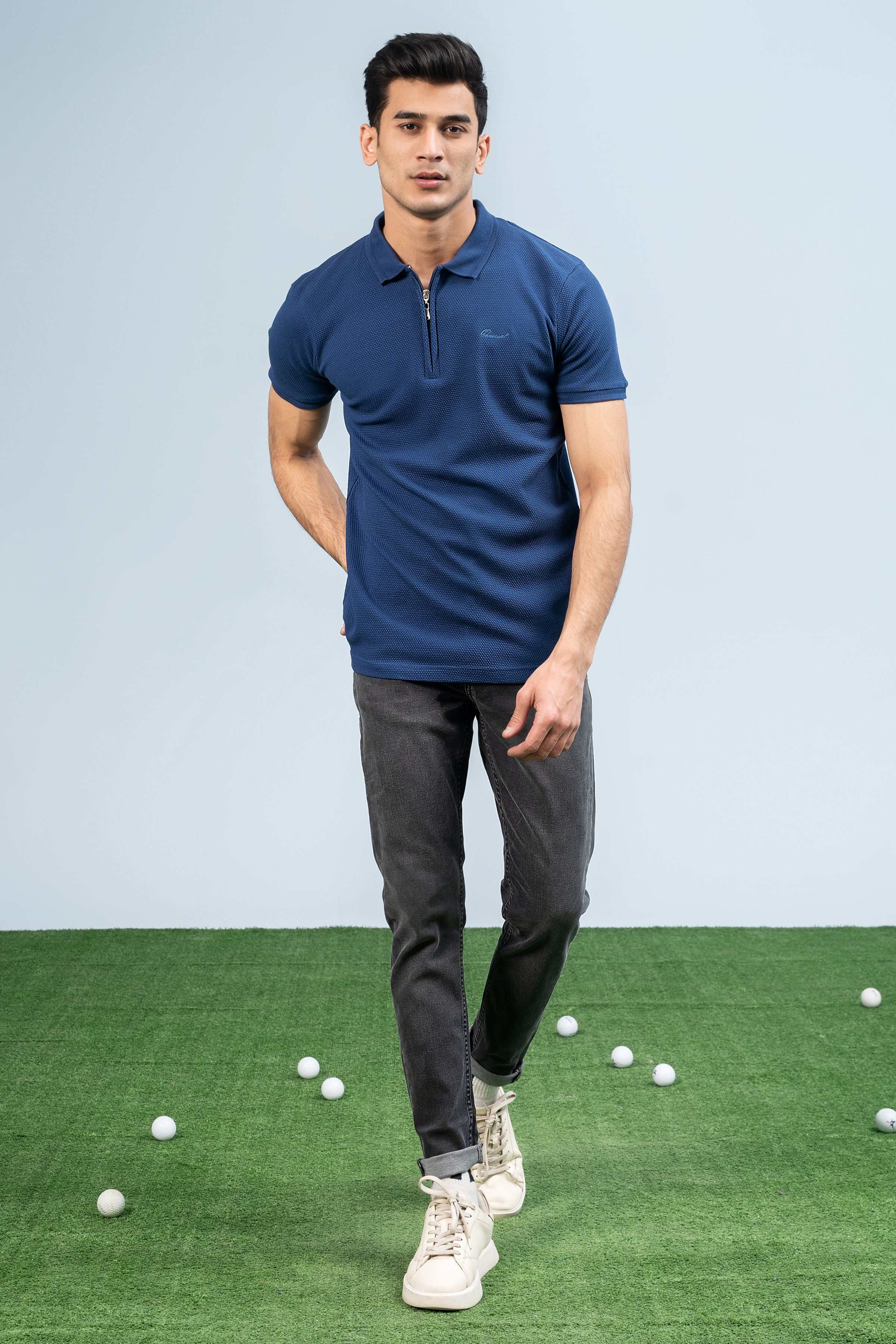 CLASSIC POLO BLUE at Charcoal Clothing