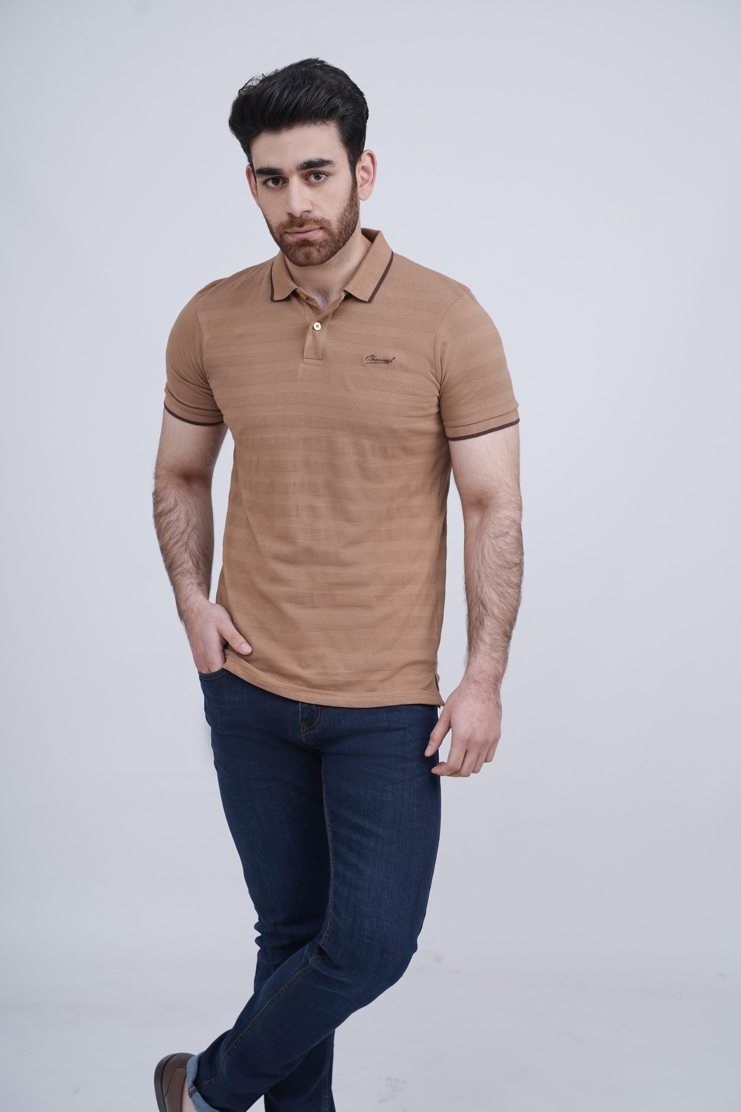 CLASSIC POLO KHAKI at Charcoal Clothing