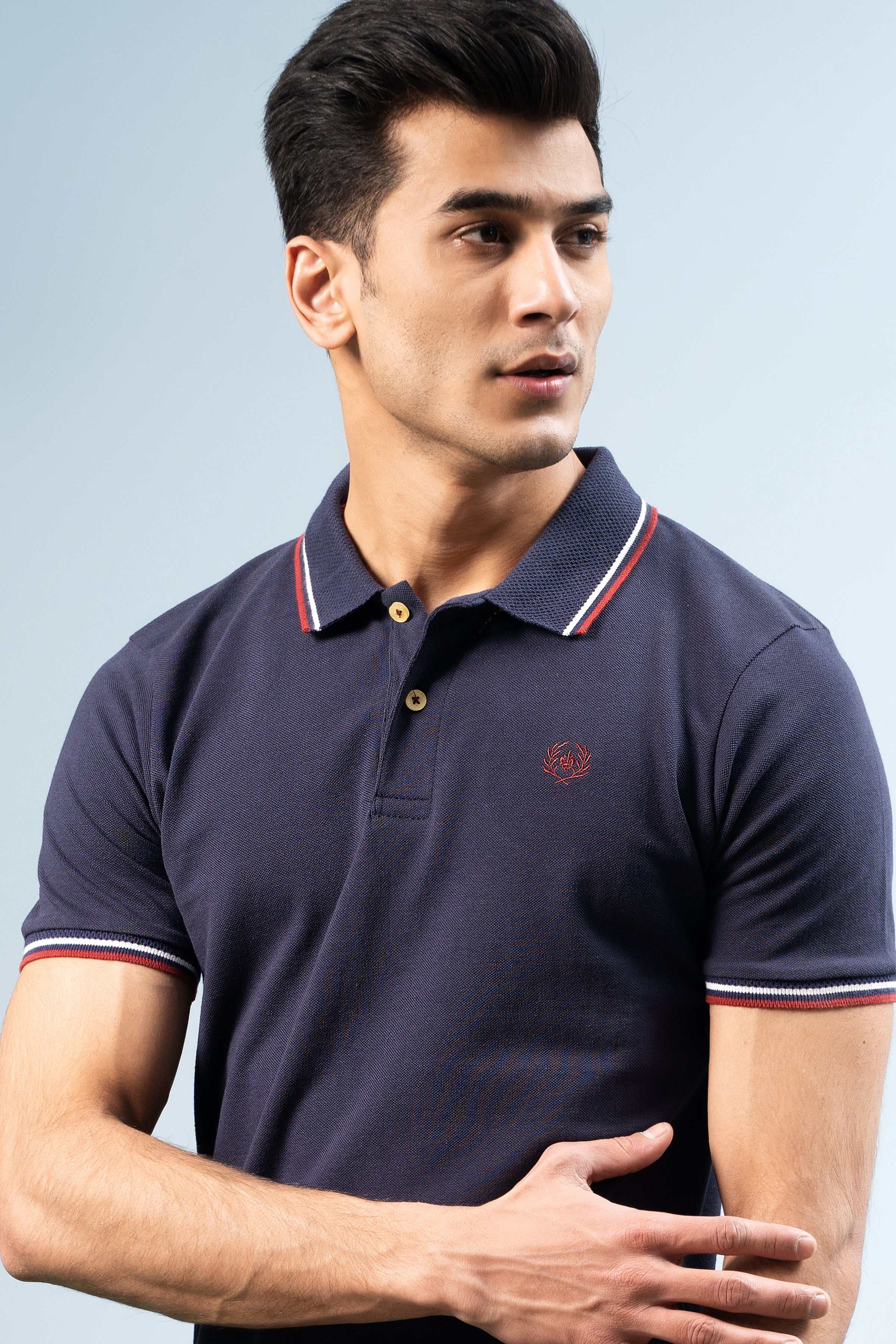 CLASSIC POLO NAVY at Charcoal Clothing