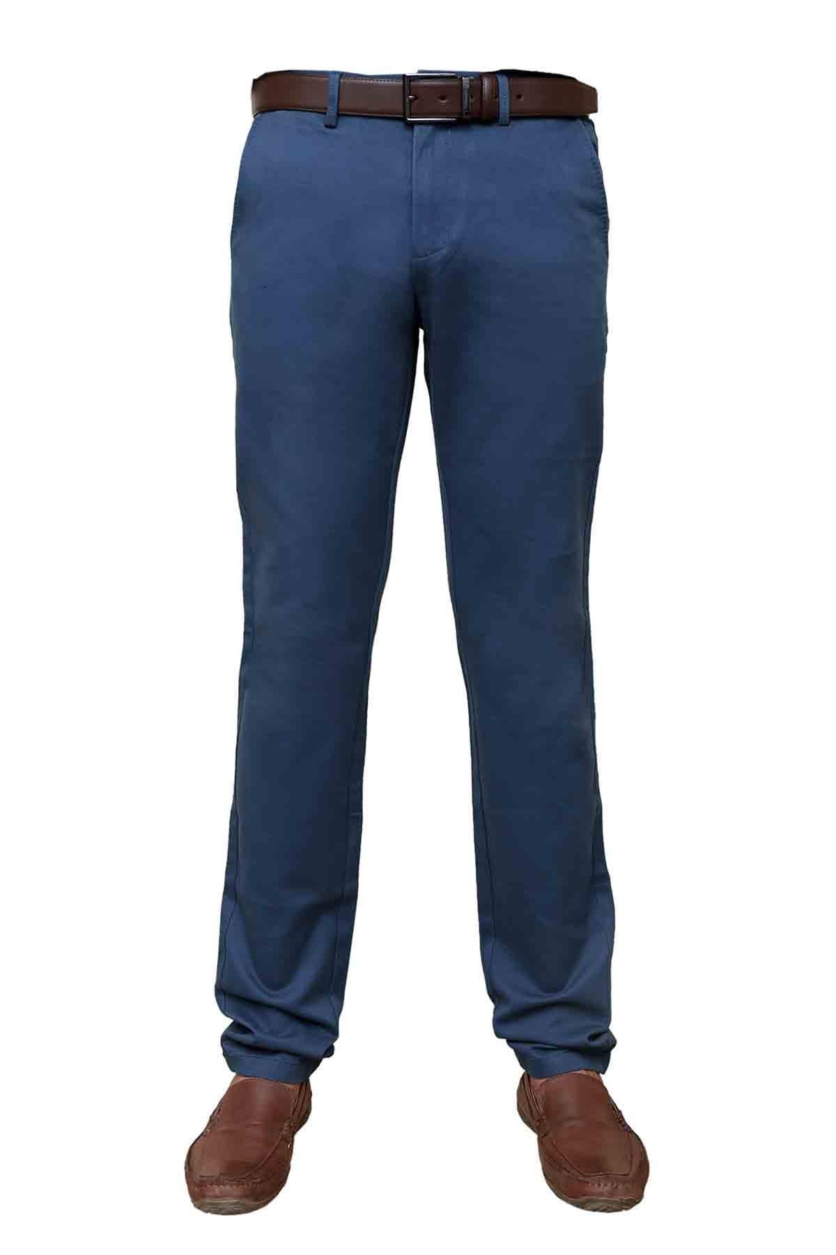 Casual Pant Five Pocket Blue at Charcoal Clothing