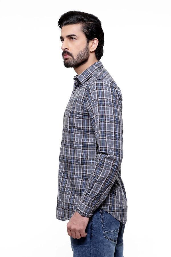 Casual Shirt Full Sleeve MULTI SLIM FIT at Charcoal Clothing