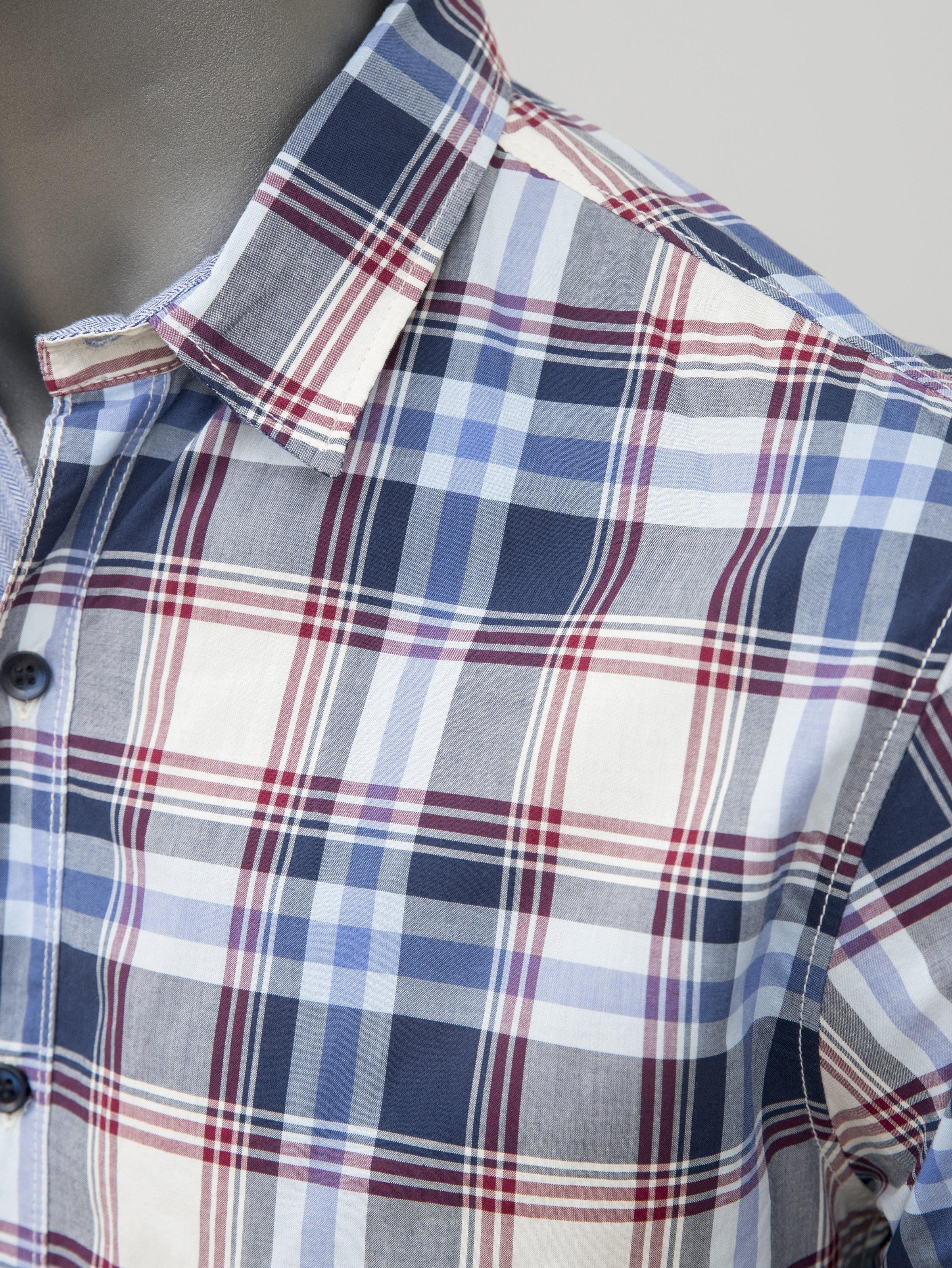 Casual Shirt Full Sleeves Multi Color Check at Charcoal Clothing