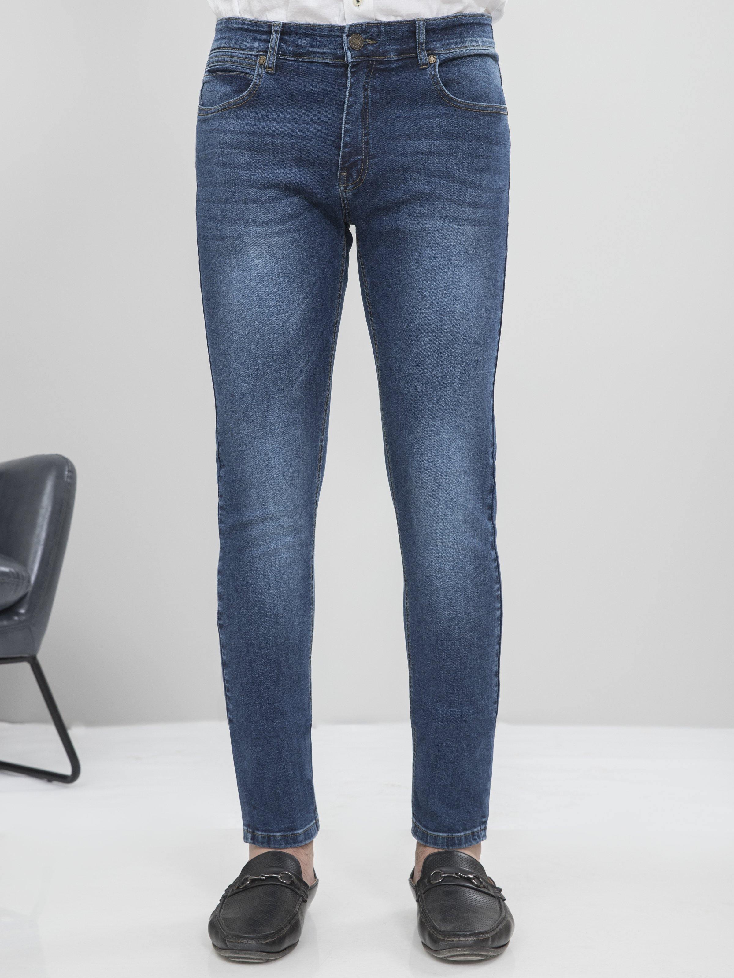 DENIM SLIM FIT JEANS at Charcoal Clothing