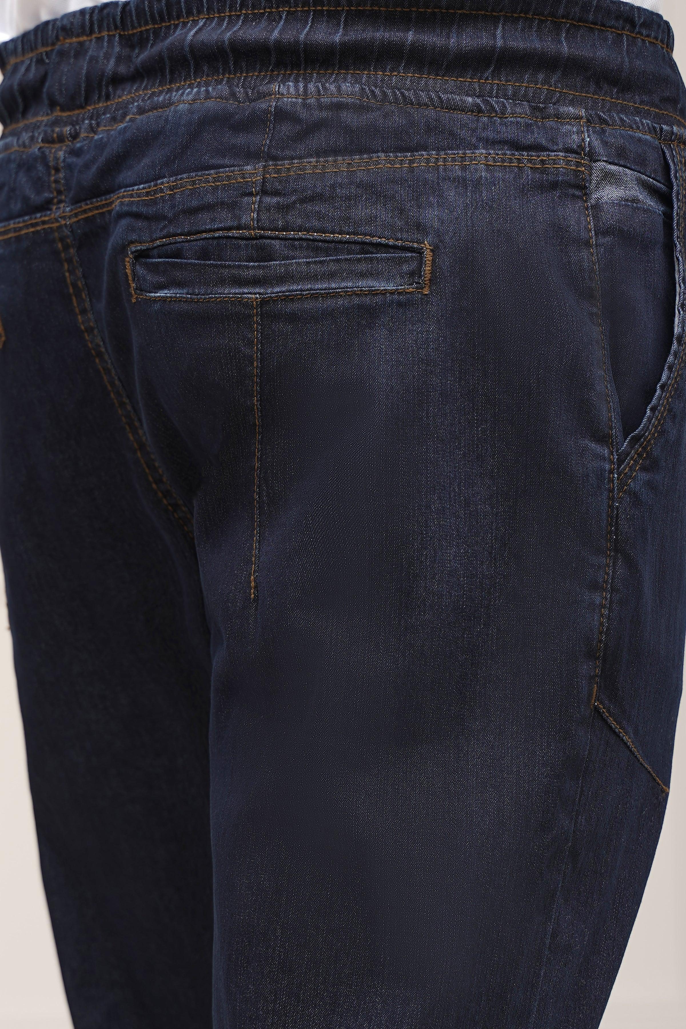 DENIM TROUSER NAVY BLUE at Charcoal Clothing