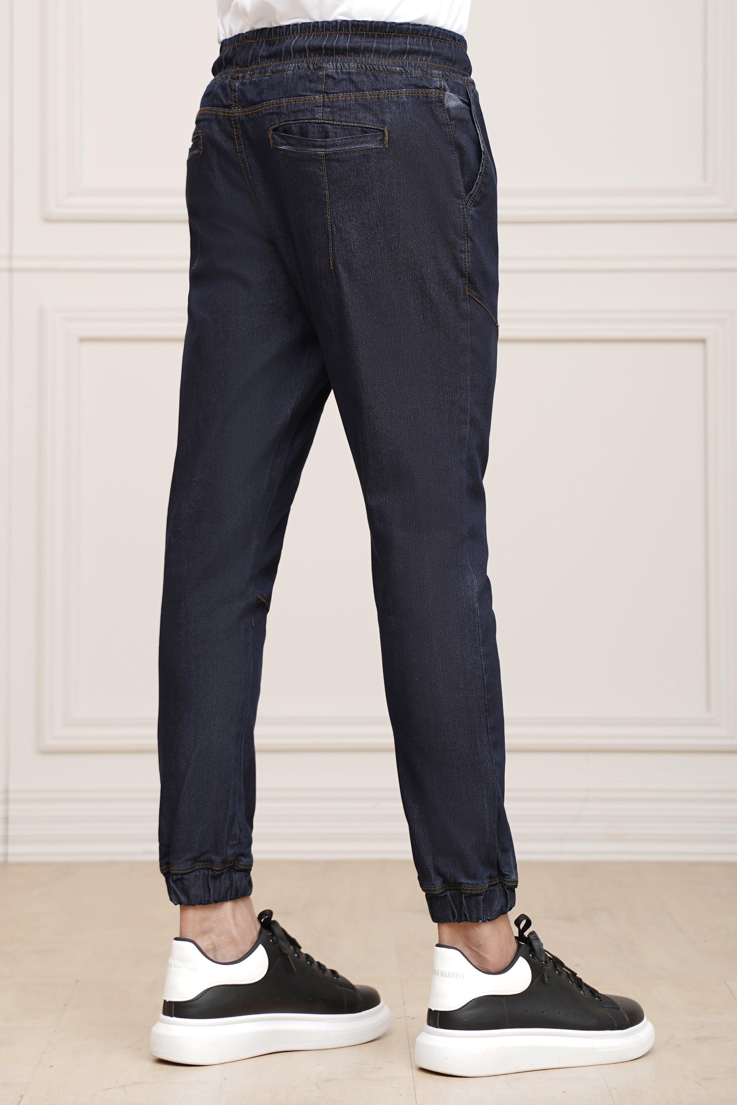 DENIM TROUSER NAVY BLUE at Charcoal Clothing
