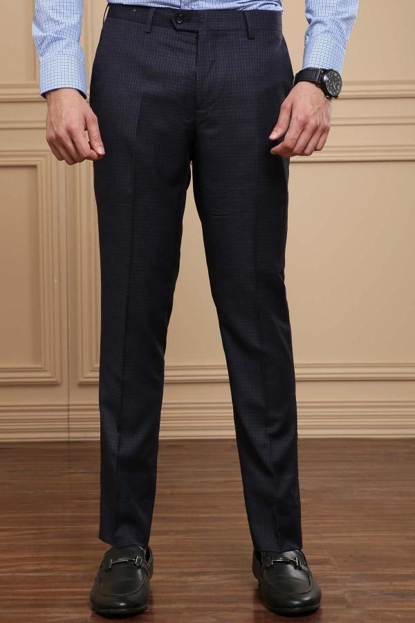 DRESS PANT SLIM FIT NAVY at Charcoal Clothing