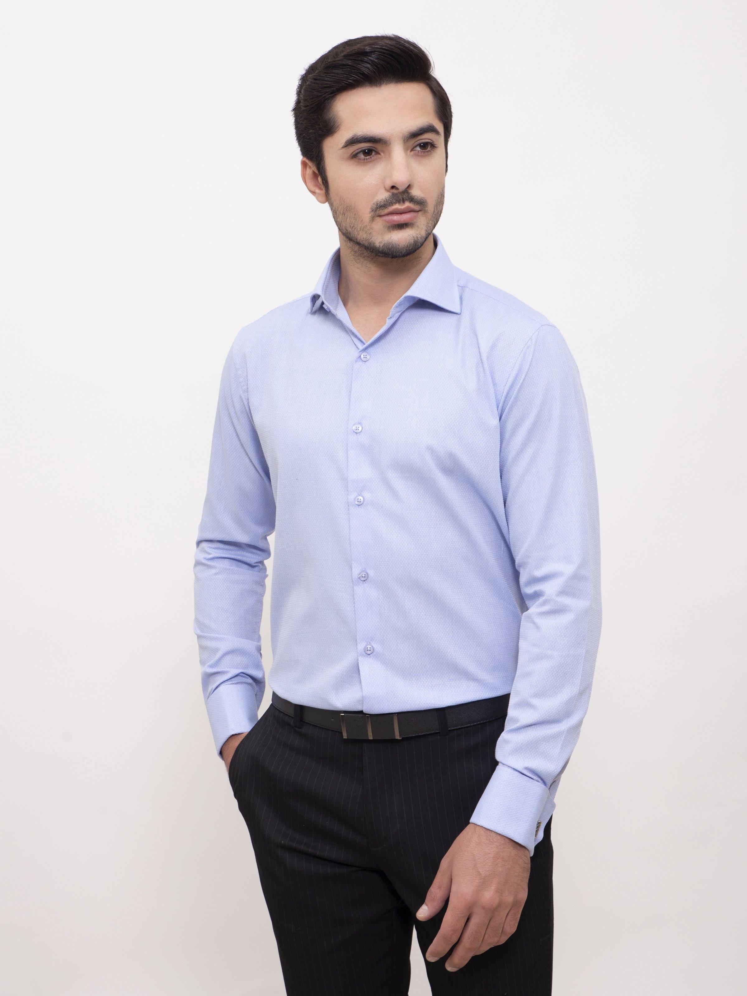 DRESS SHIRT SKY BLUE at Charcoal Clothing