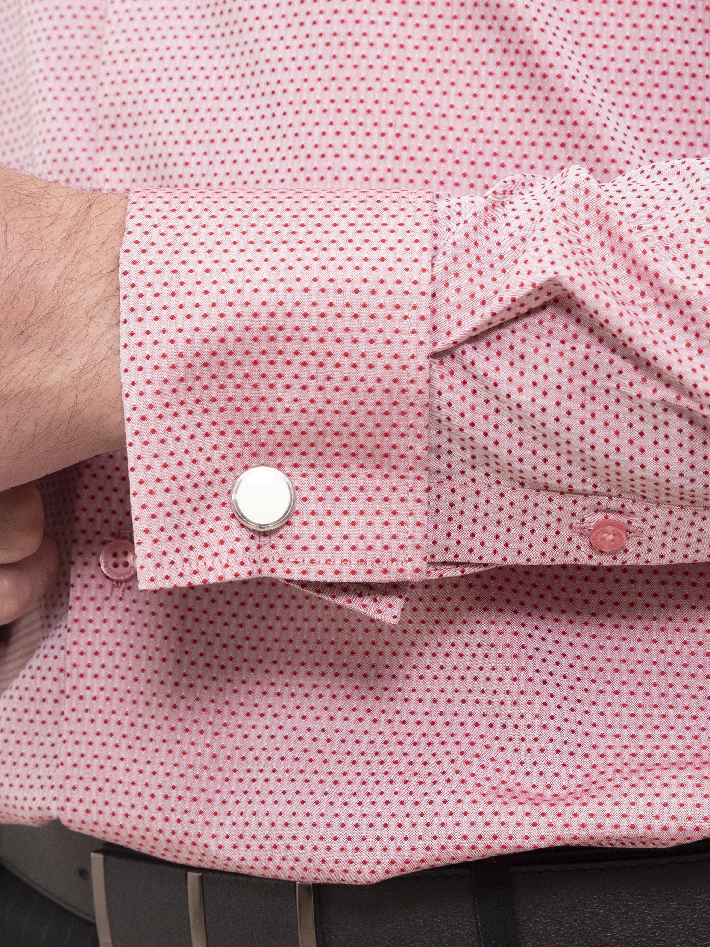 DRESS SHIRT TEA ROSE at Charcoal Clothing