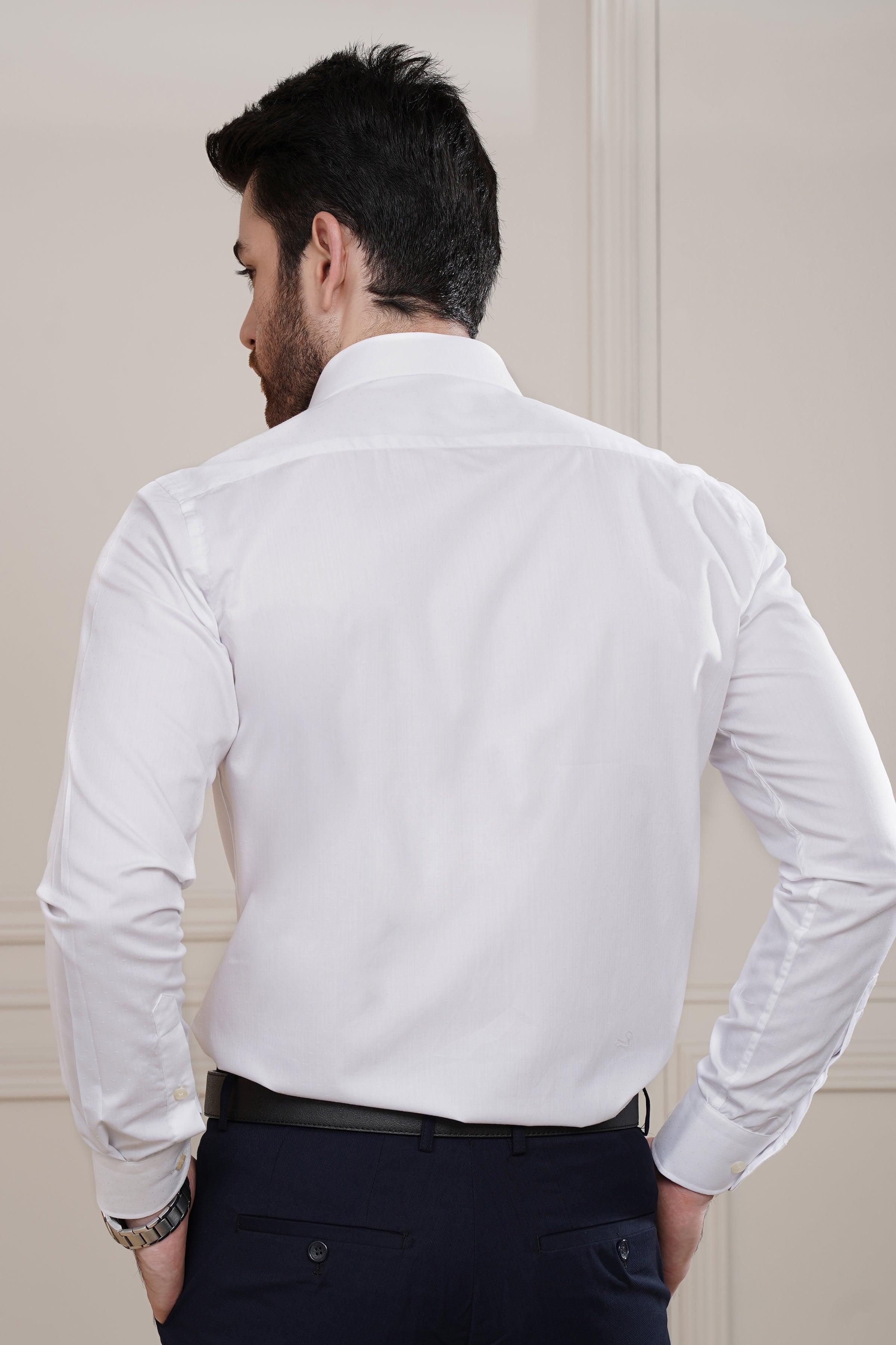 DRESS SHIRT WHITE at Charcoal Clothing