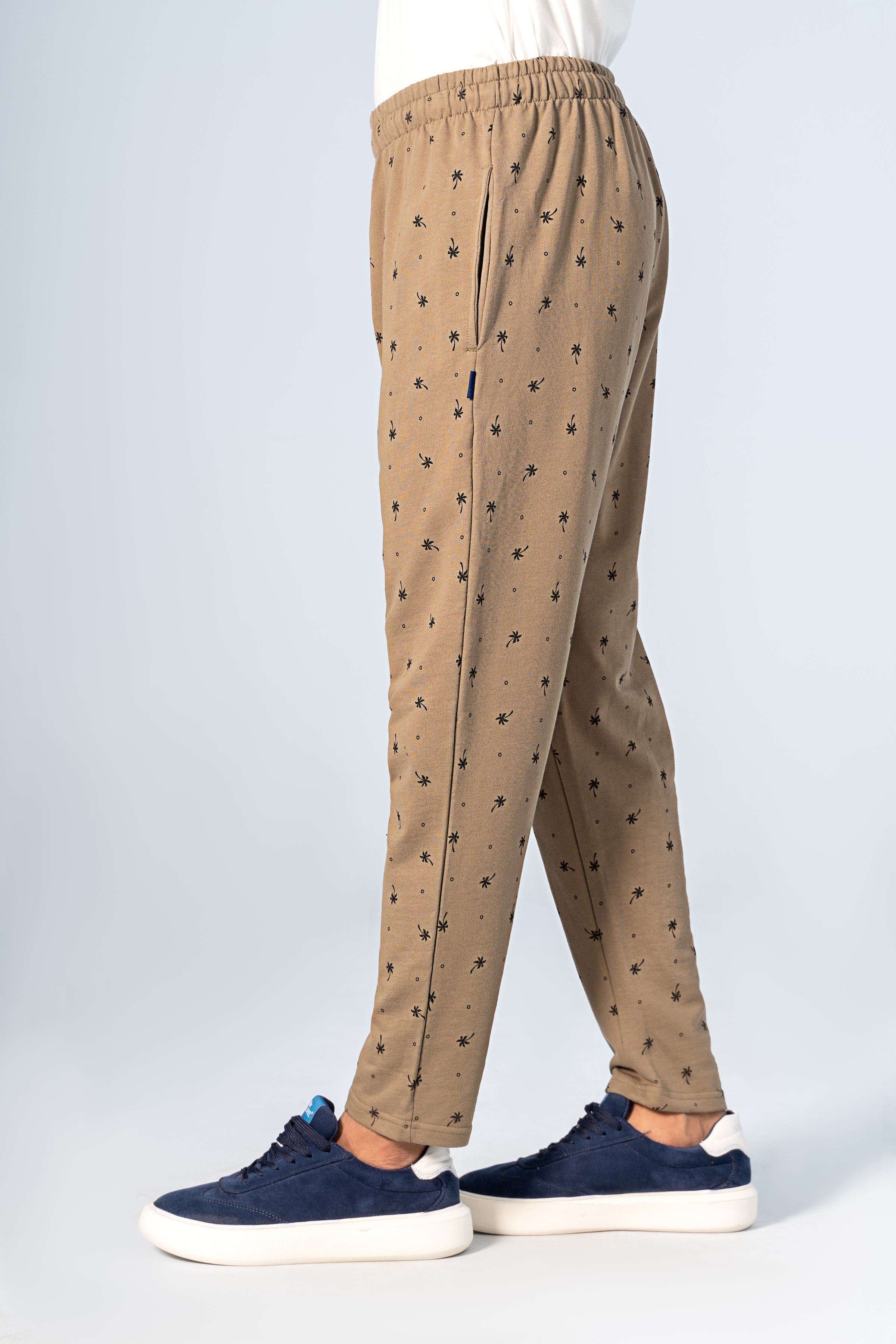 SLEEPWEAR TROUSER OLIVE PRINTED - Charcoal Clothing