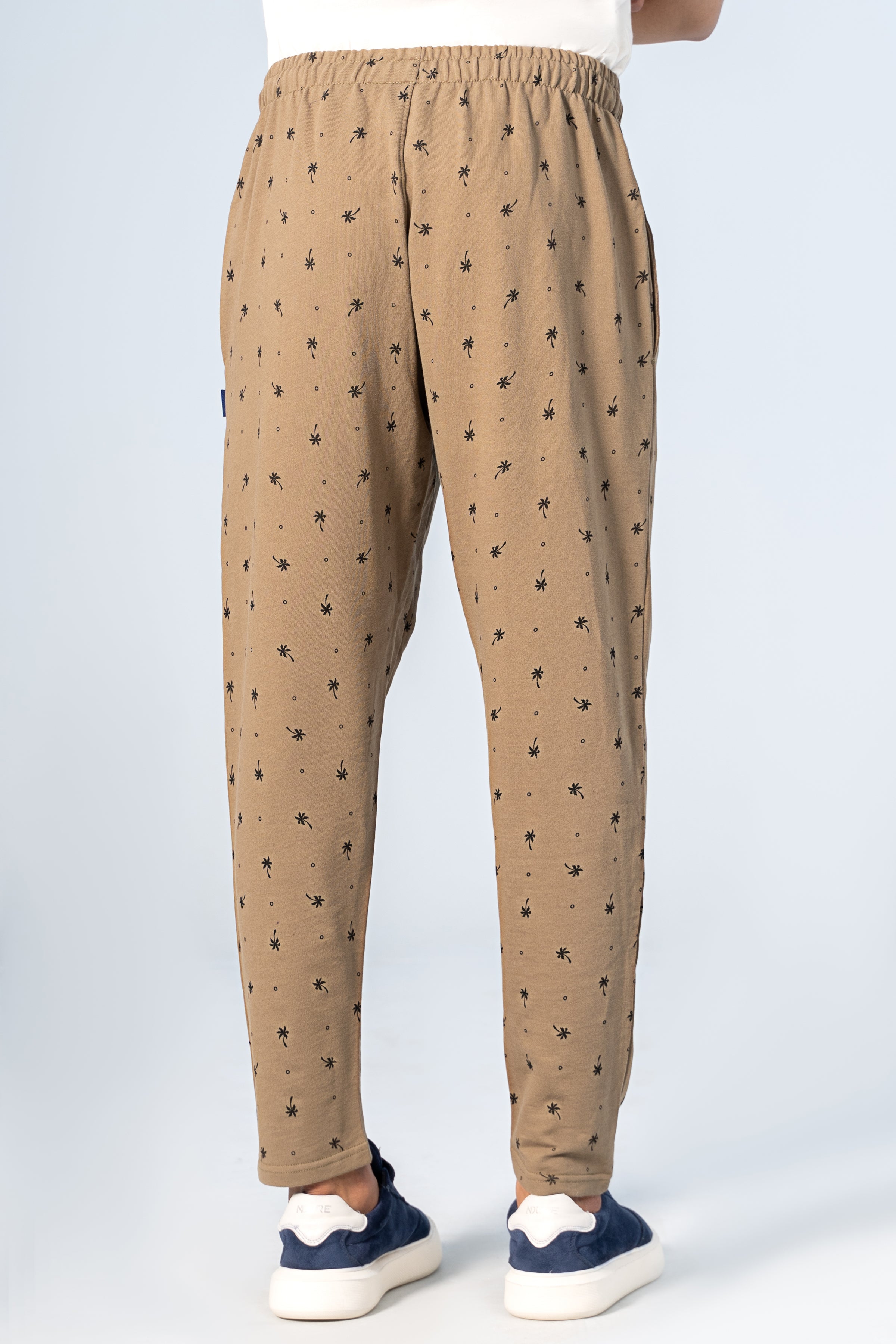 SLEEPWEAR TROUSER OLIVE PRINTED - Charcoal Clothing