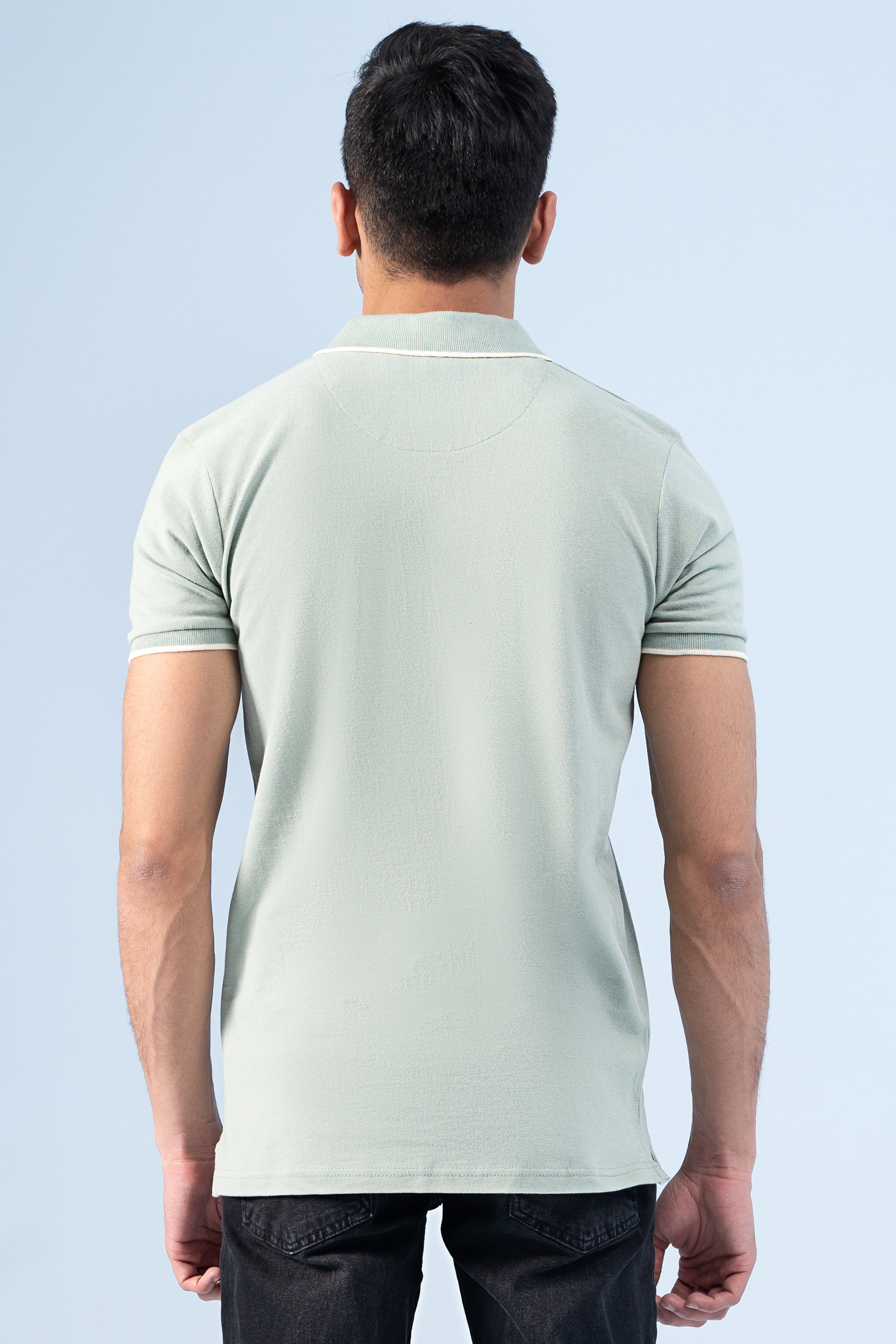 CLASSIC POLO LIGHT GREEN - Charcoal Clothing